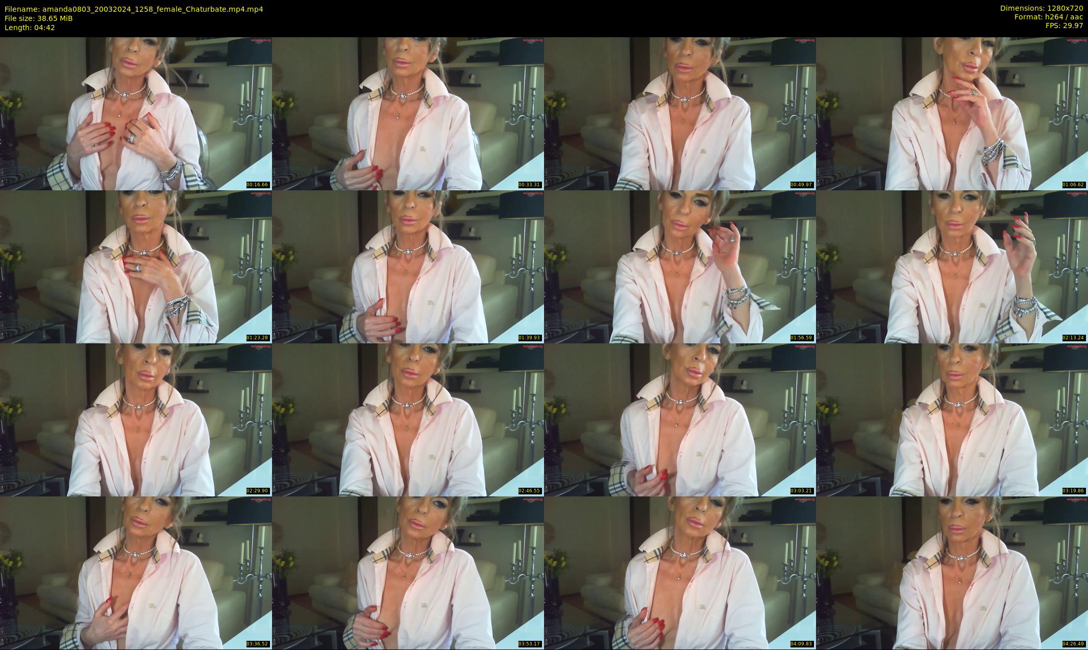 amanda0803 — 5 minute Chaturbate female cam show recording, 720p, Mar 20, 2024