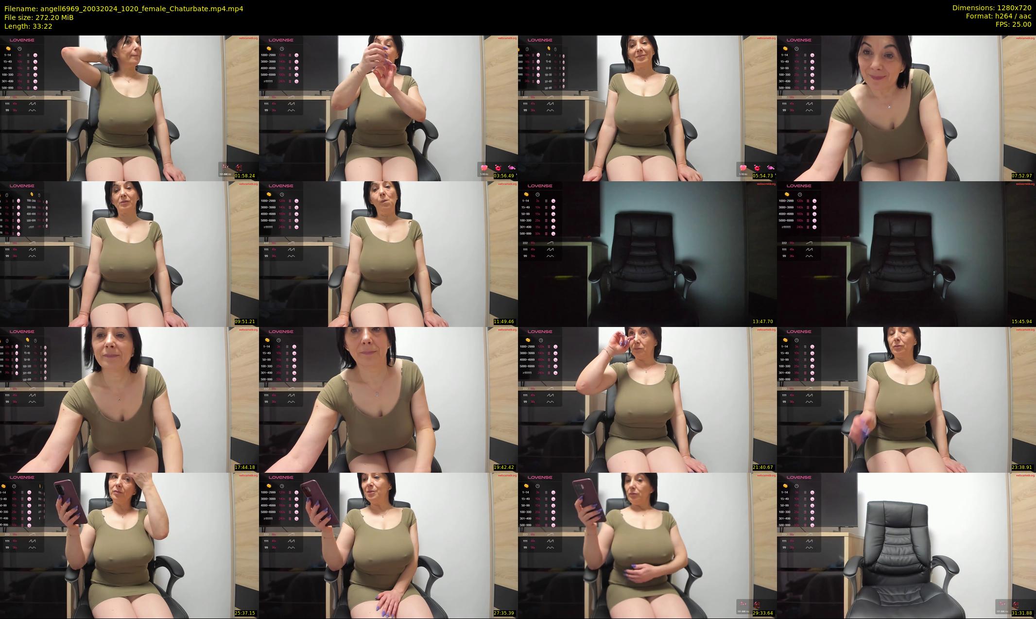 angell6969 — 34 minute Chaturbate female cam show recording, 720p, Mar 20, 2024