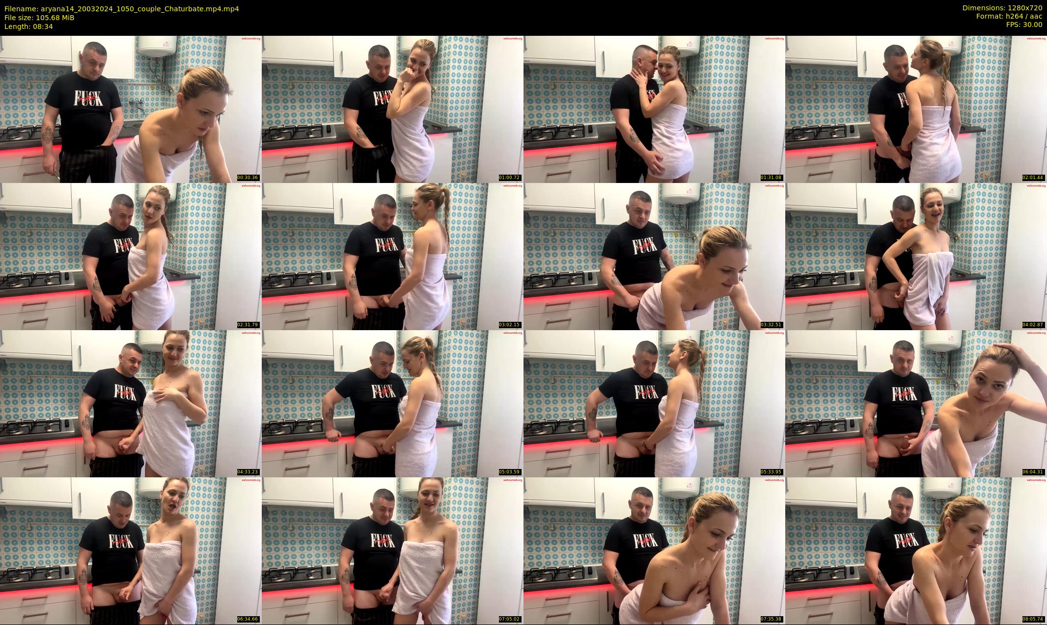 aryana14 — 9 minute Chaturbate couple cam show recording, 720p, Mar 20, 2024