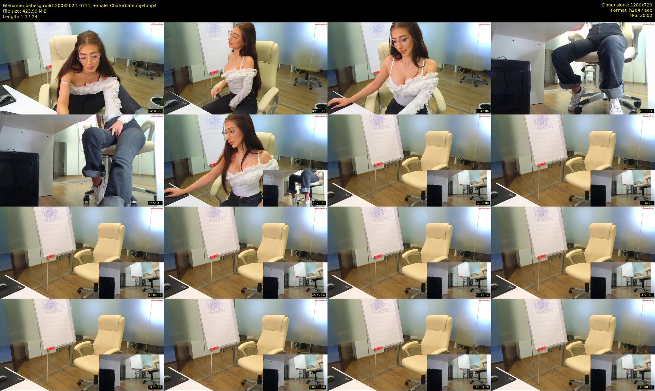 babesgowild — 78 minute Chaturbate couple cam show recording, 720p, Mar 20, 2024