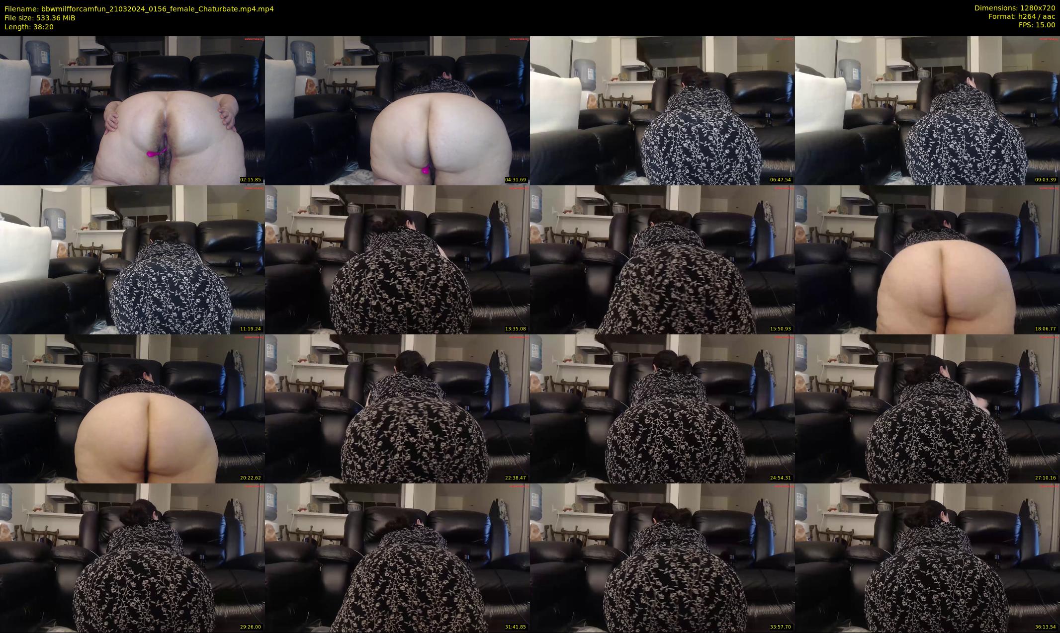 bbwmilfforcamfun — 39 minute Chaturbate female cam show recording, 720p, Mar 21, 2024