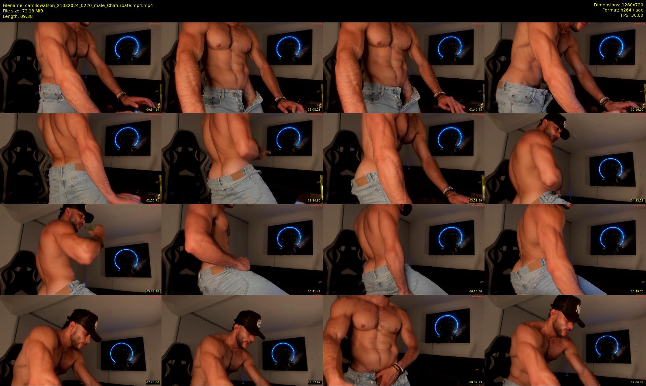 camilowatson — 10 minute Chaturbate male cam show recording, 720p, Mar 21, 2024
