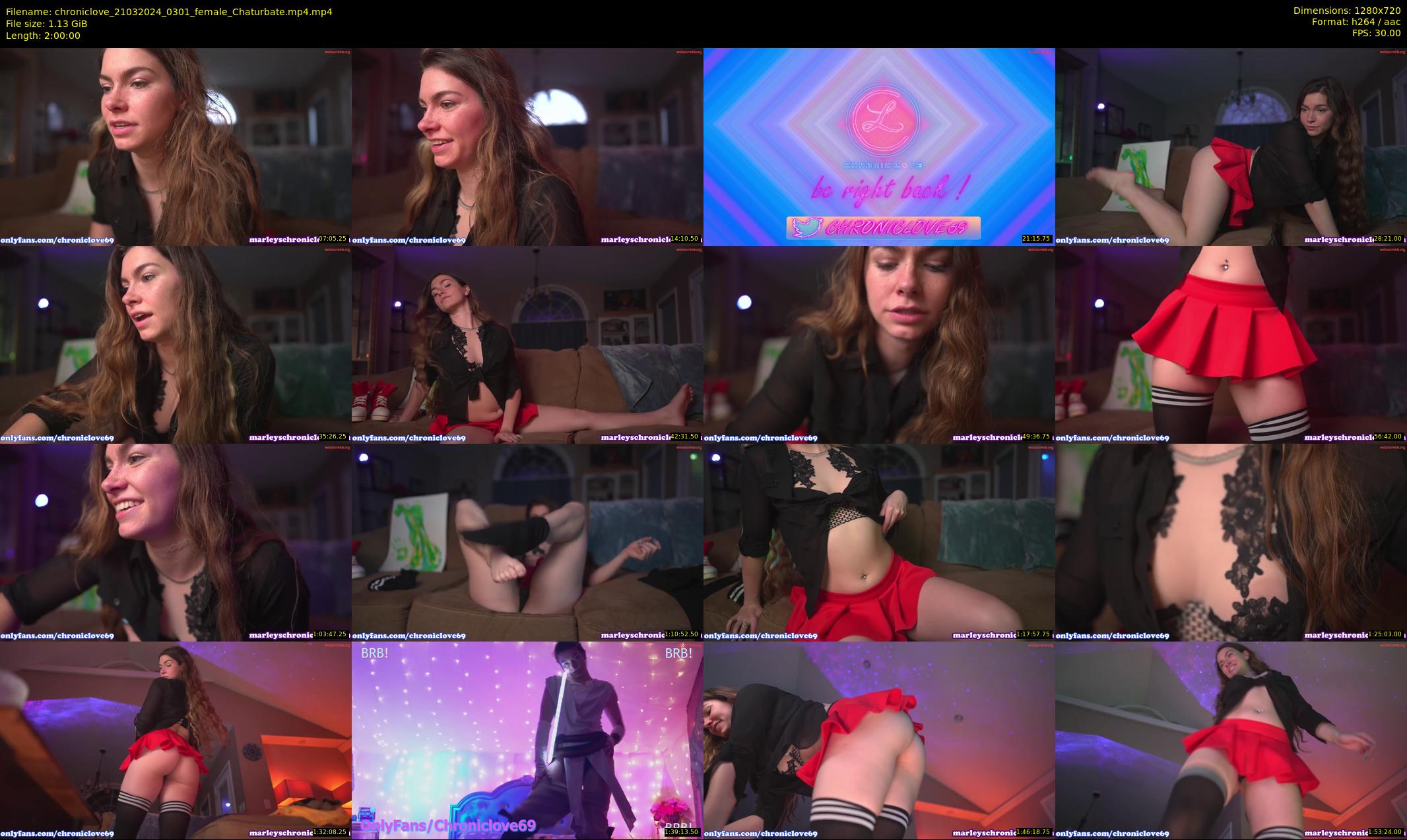 chroniclove — 120 minute Chaturbate female cam show recording, 720p, Mar 21, 2024