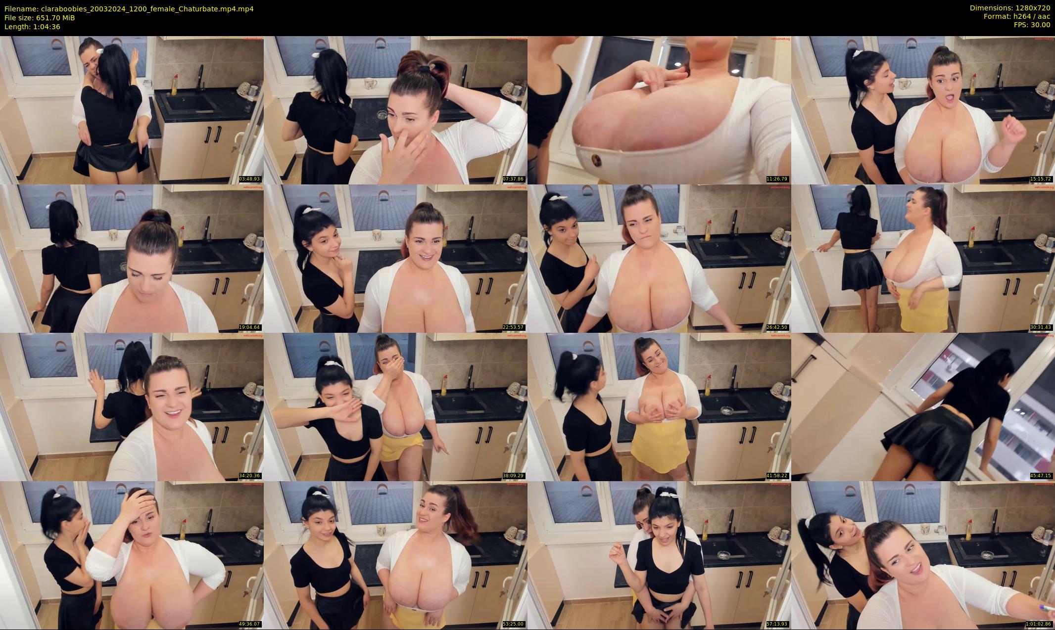 claraboobies — 65 minute Chaturbate female cam show recording, 720p, Mar 20, 2024