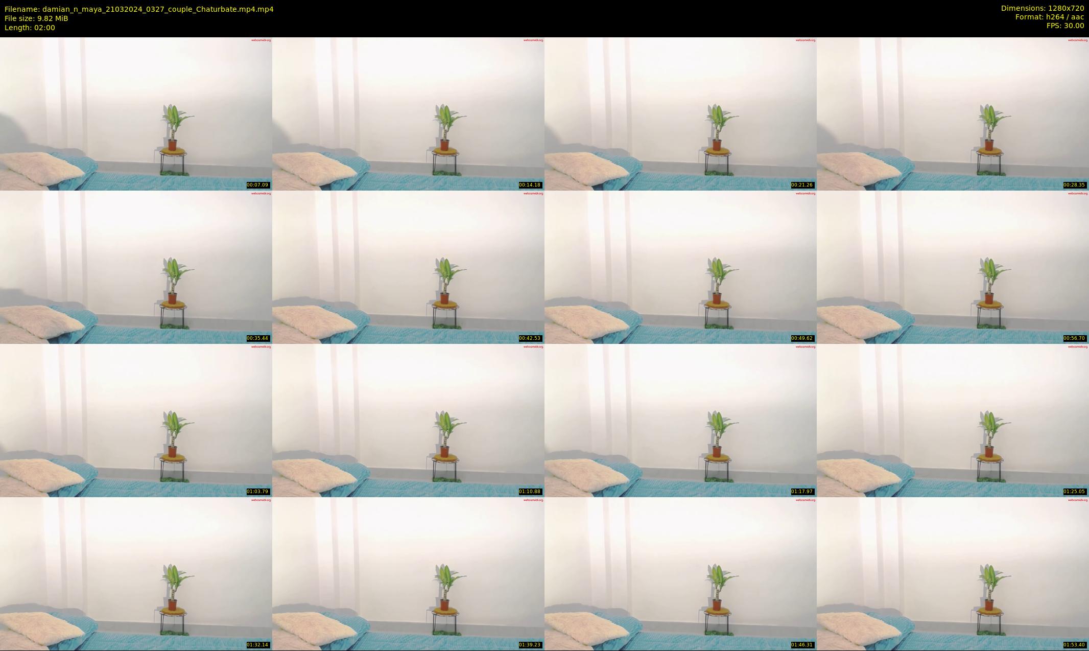 damian_n_maya — 2 minute Chaturbate couple cam show recording, 720p, Mar 21, 2024