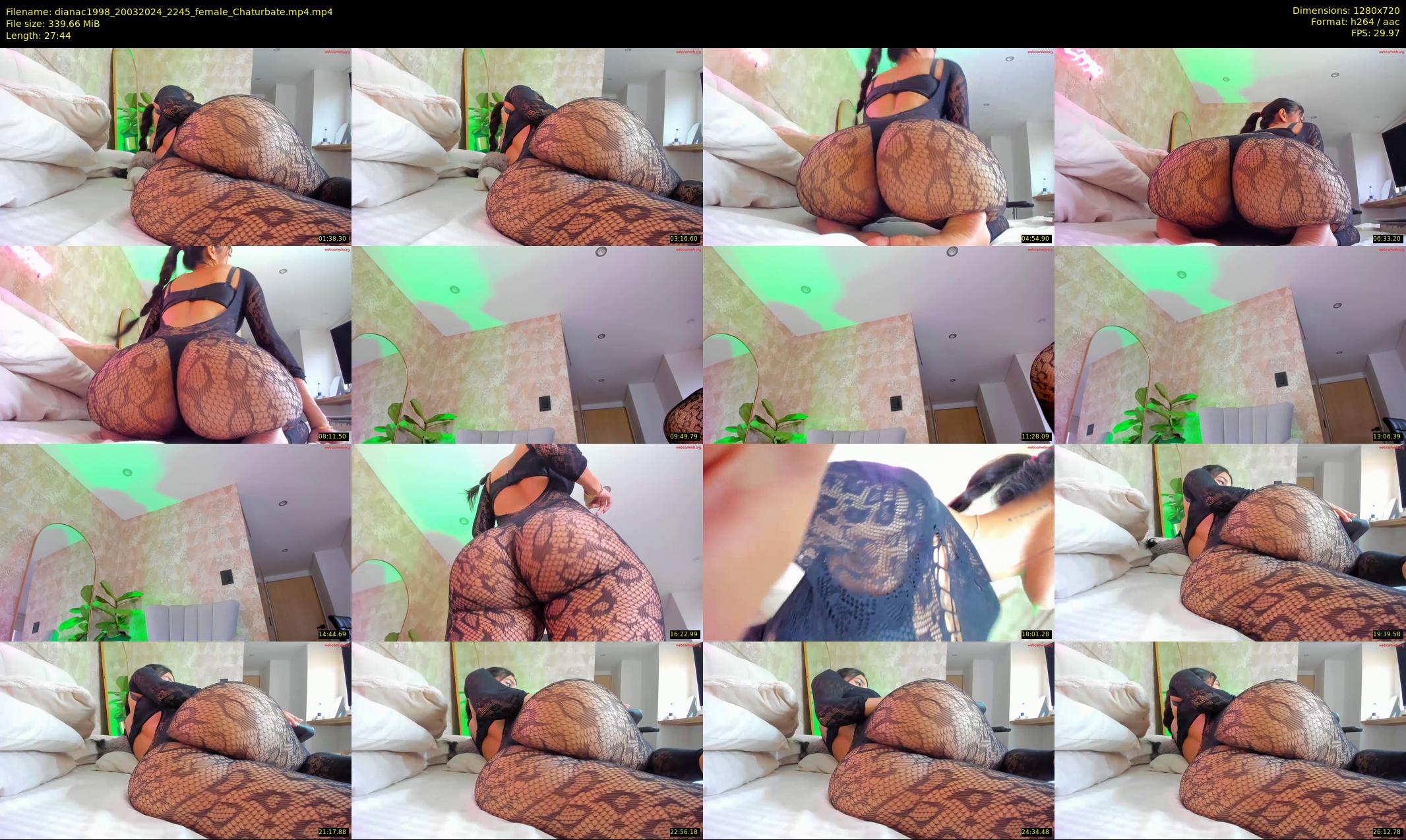dianac1998 — 28 minute Chaturbate female cam show recording, 720p, Mar 20, 2024