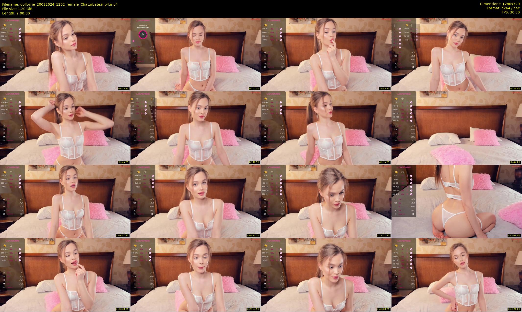 dollorrie — 120 minute Chaturbate couple cam show recording, 720p, Mar 20, 2024