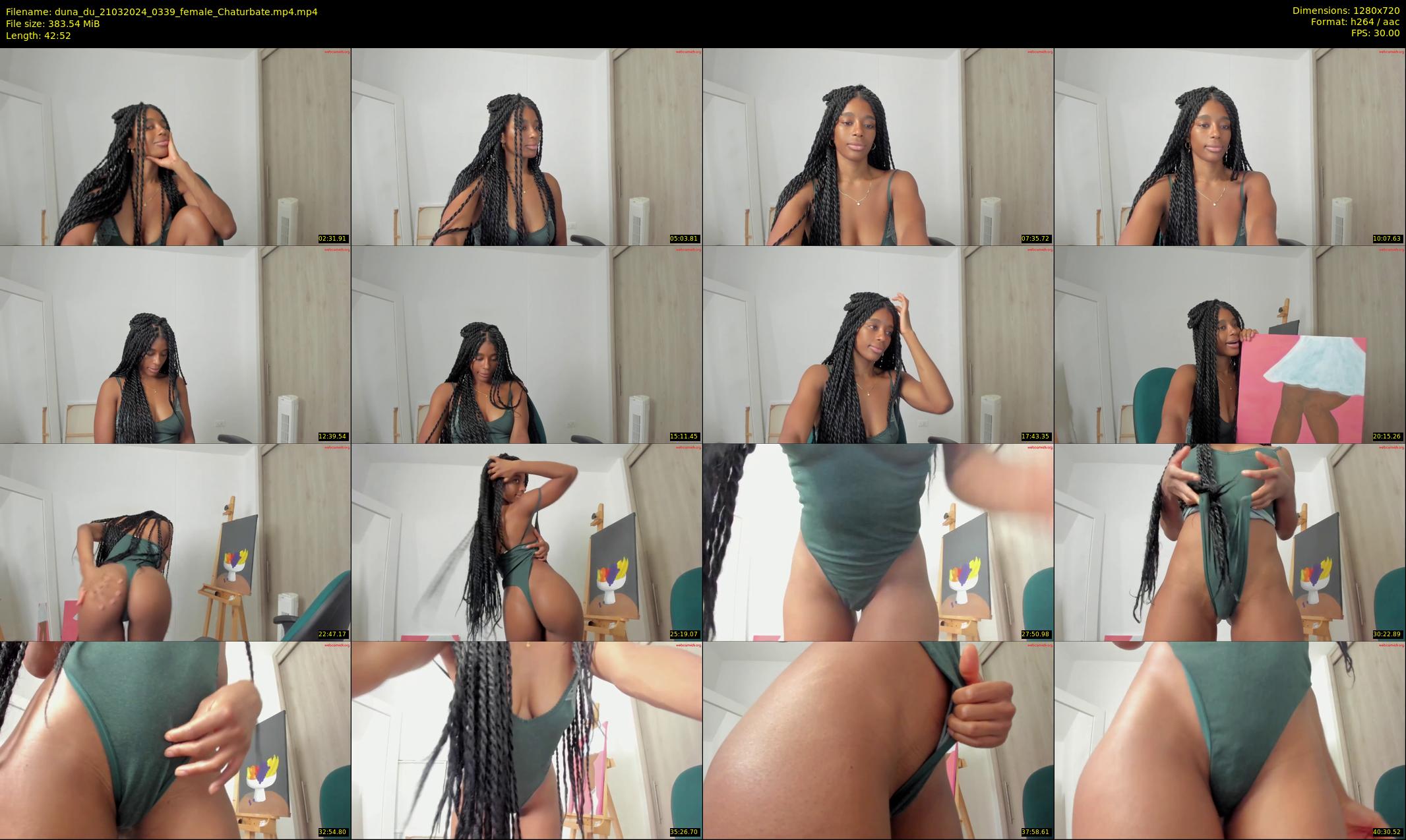 duna_du — 43 minute Chaturbate female cam show recording, 720p, Mar 21, 2024