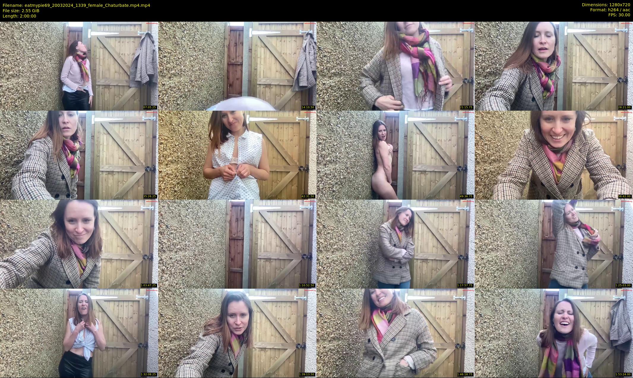 eatmypie69 — 120 minute Chaturbate female cam show recording, 720p, Mar 20, 2024