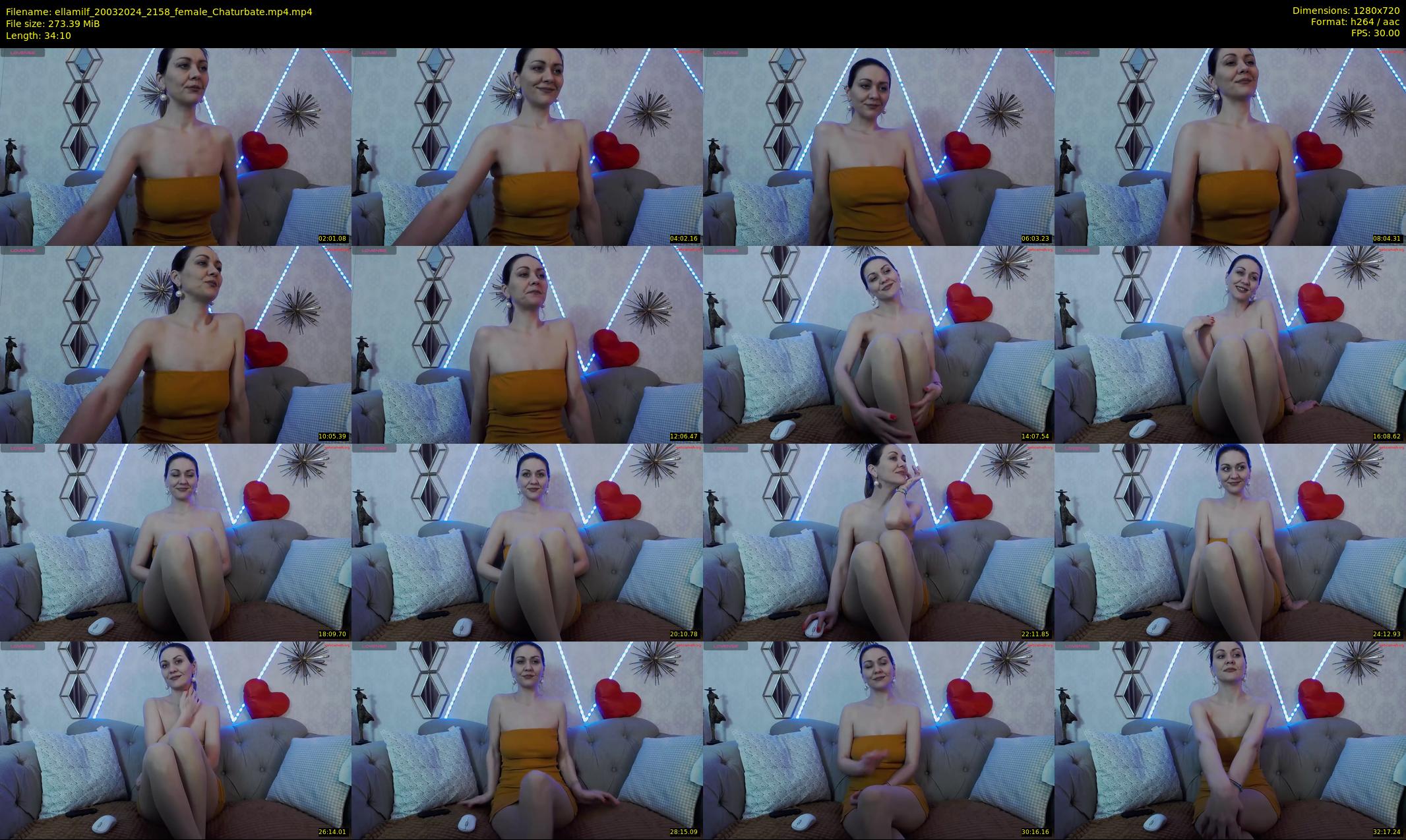ellamilf — 35 minute Chaturbate female cam show recording, 720p, Mar 20, 2024