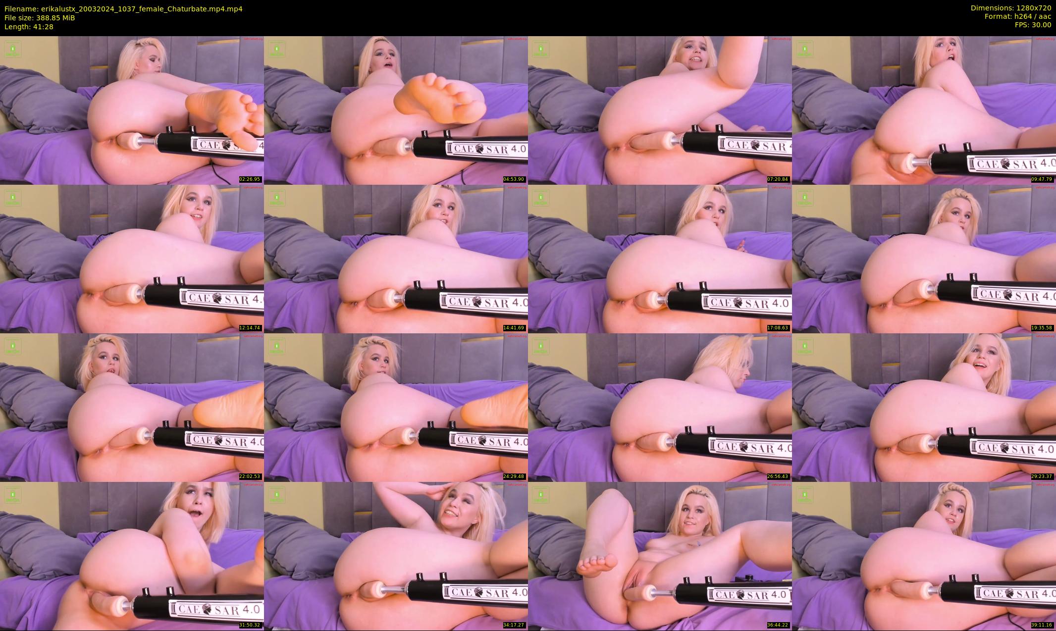 erikalustx — 42 minute Chaturbate female cam show recording, 720p, Mar 20, 2024