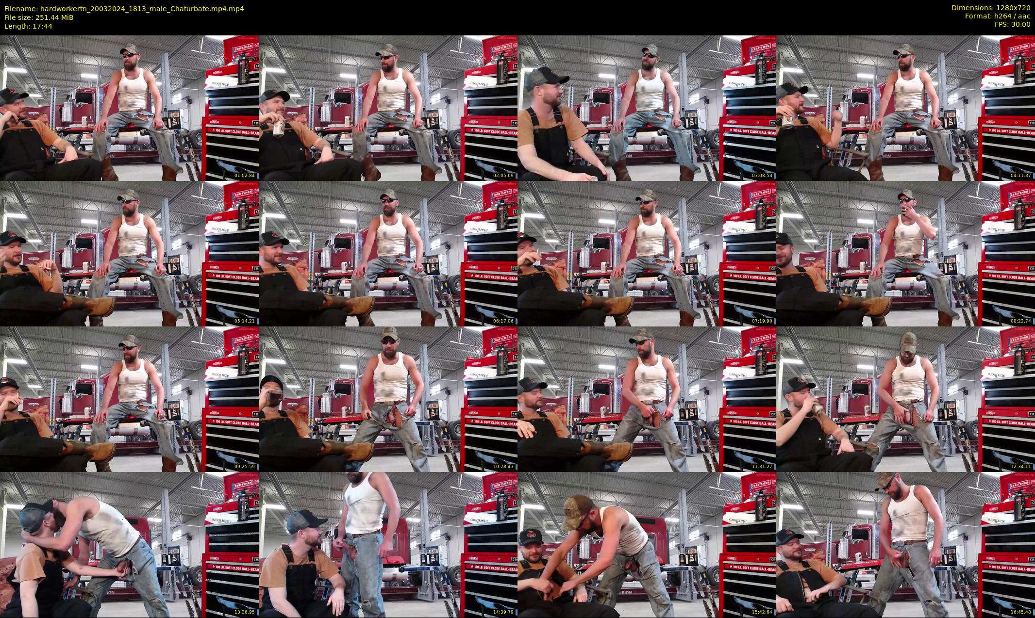 hardworkertn — 18 minute Chaturbate male cam show recording, 720p, Mar 20, 2024