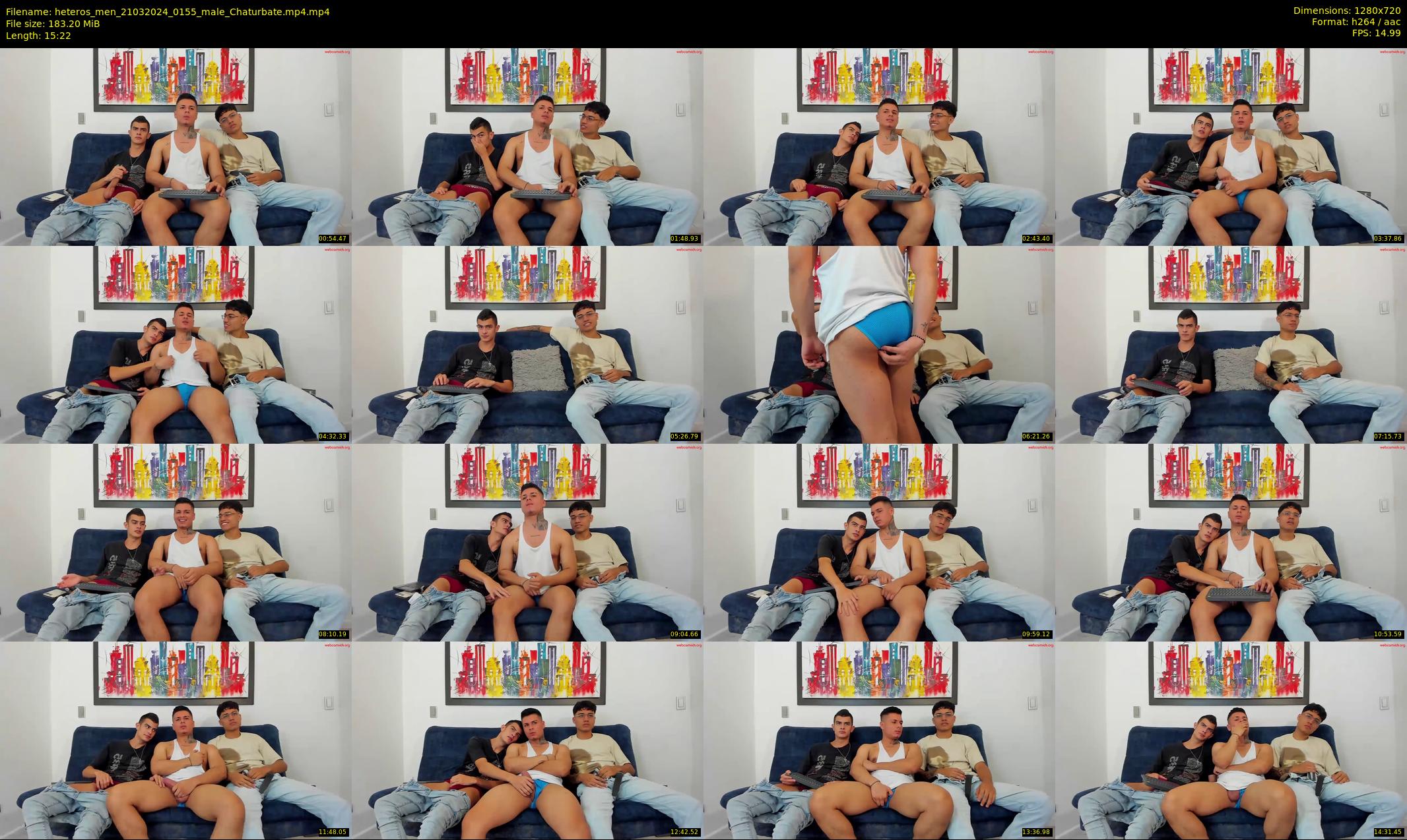 heteros_men — 16 minute Chaturbate male cam show recording, 720p, Mar 21, 2024