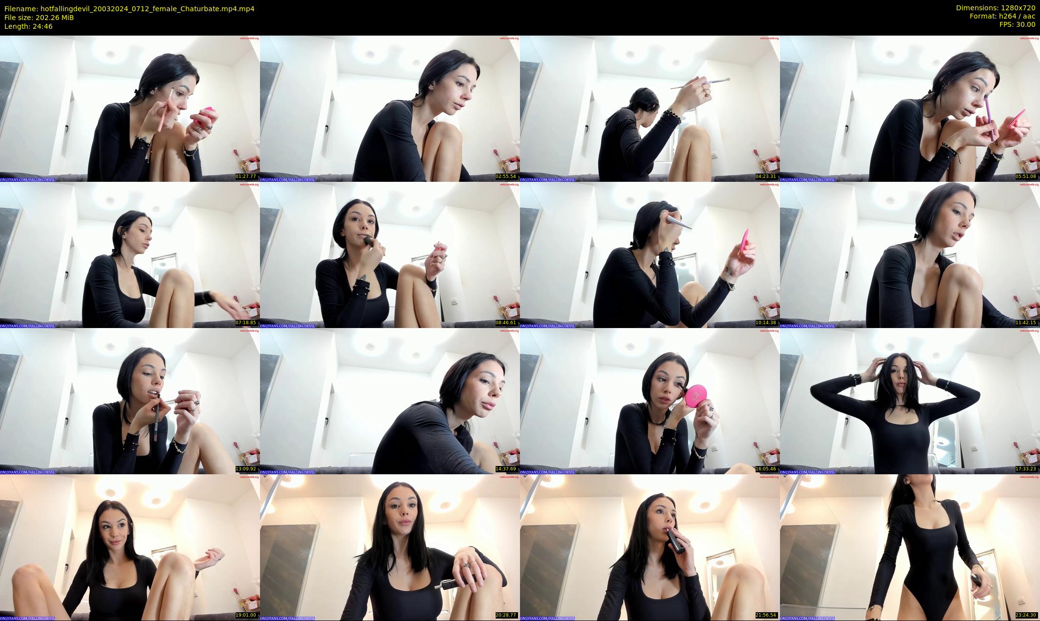 hotfallingdevil — 25 minute Chaturbate female cam show recording, 720p, Mar 20, 2024