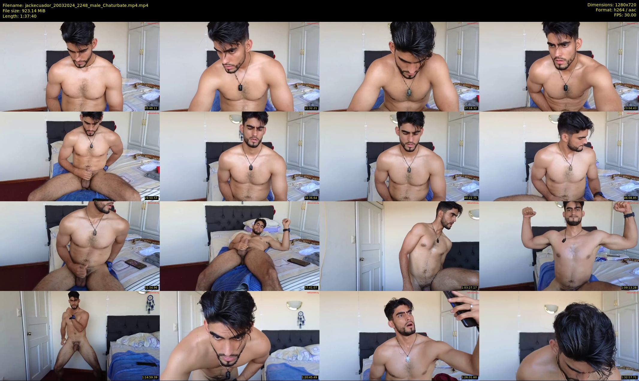 jackecuador — 98 minute Chaturbate male cam show recording, 720p, Mar 20, 2024