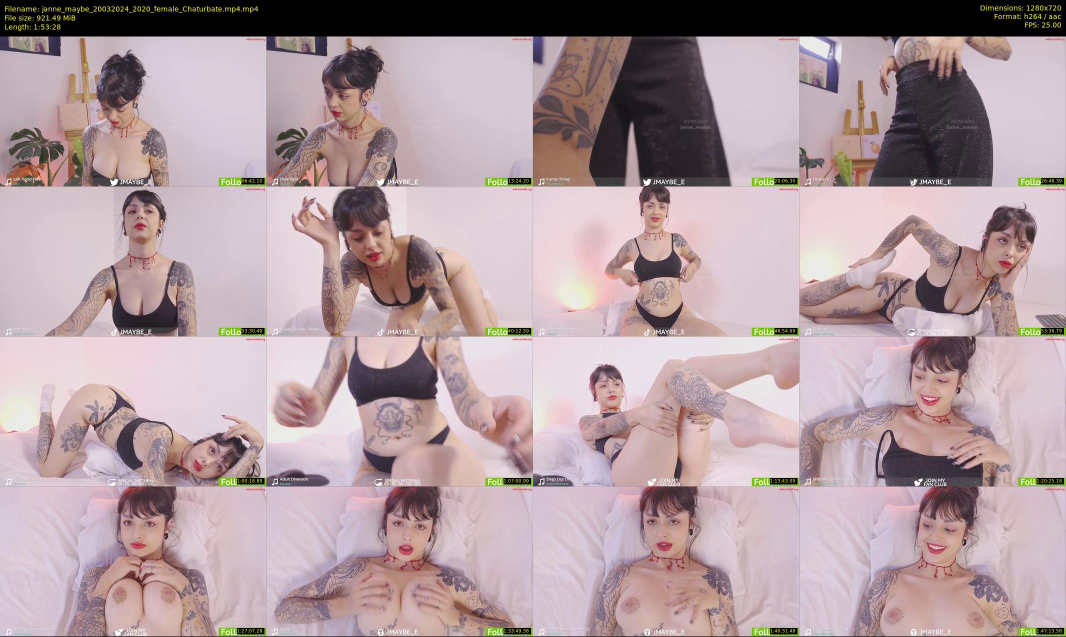 janne_maybe — 114 minute Chaturbate female cam show recording, 720p, Mar 20, 2024