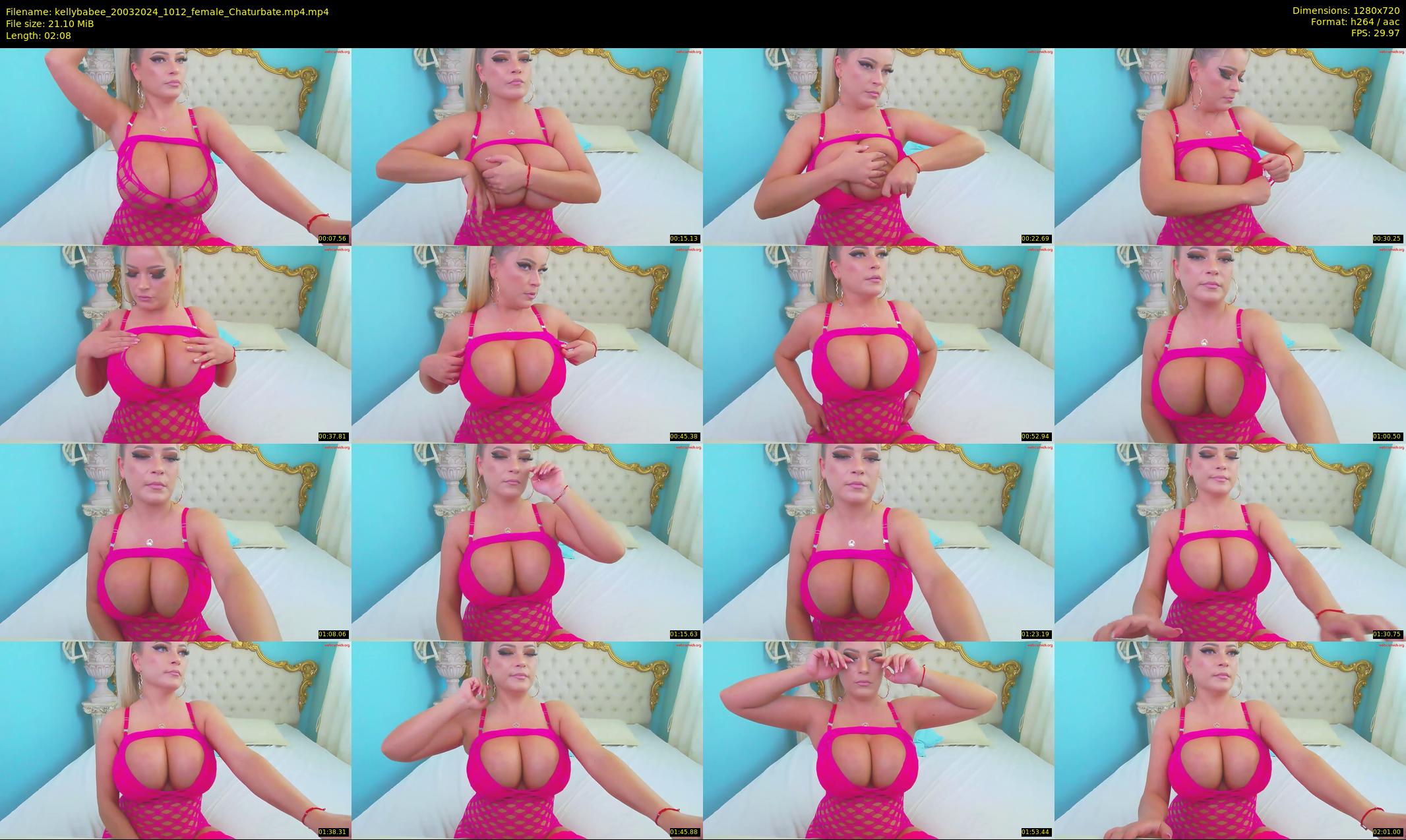 kellybabee — 3 minute Chaturbate female cam show recording, 720p, Mar 20, 2024