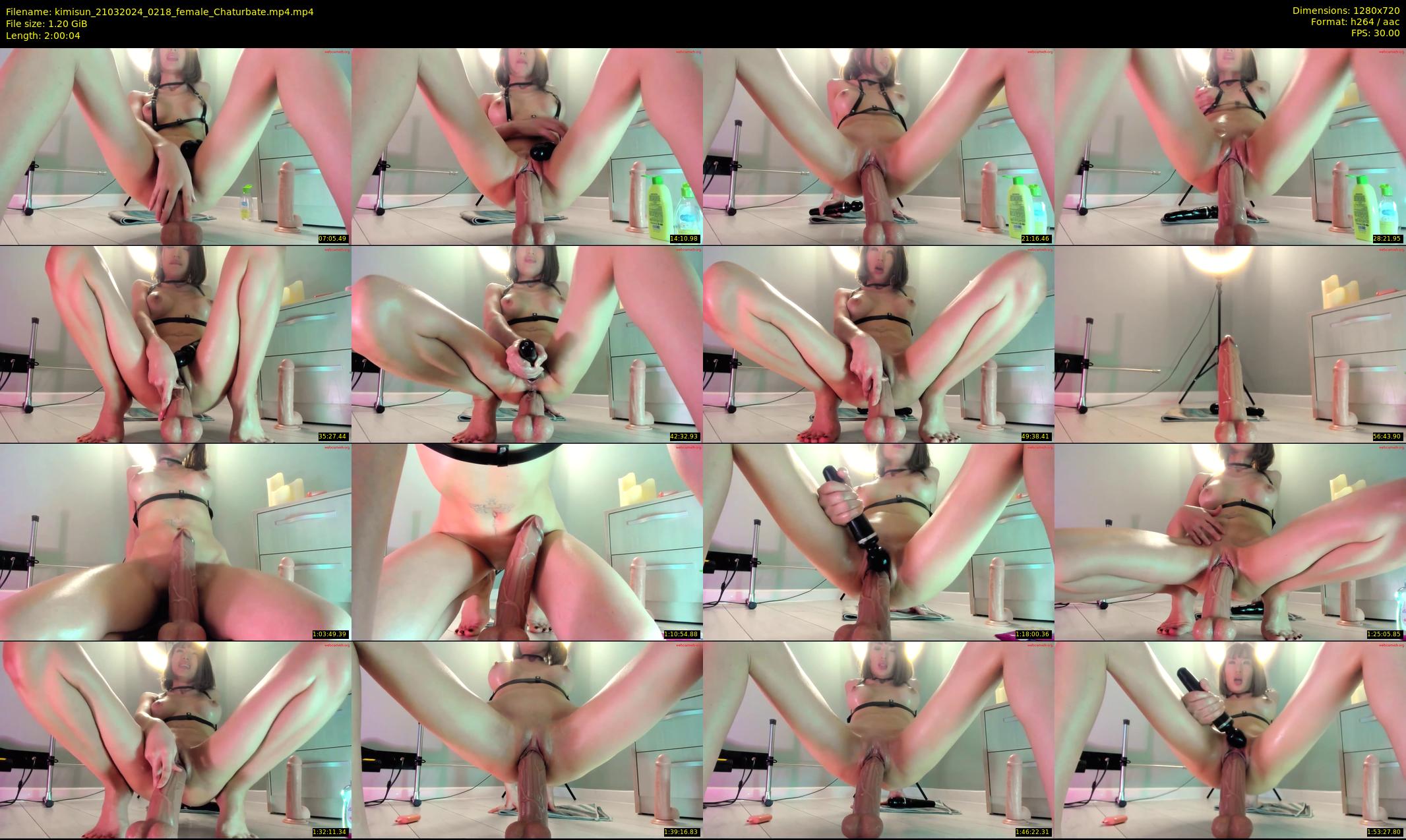 kimisun — 121 minute Chaturbate female cam show recording, 720p, Mar 21, 2024