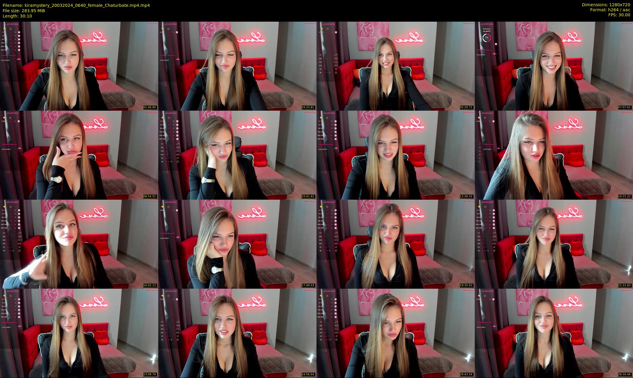 kiramystery — 31 minute Chaturbate female cam show recording, 720p, Mar 20, 2024