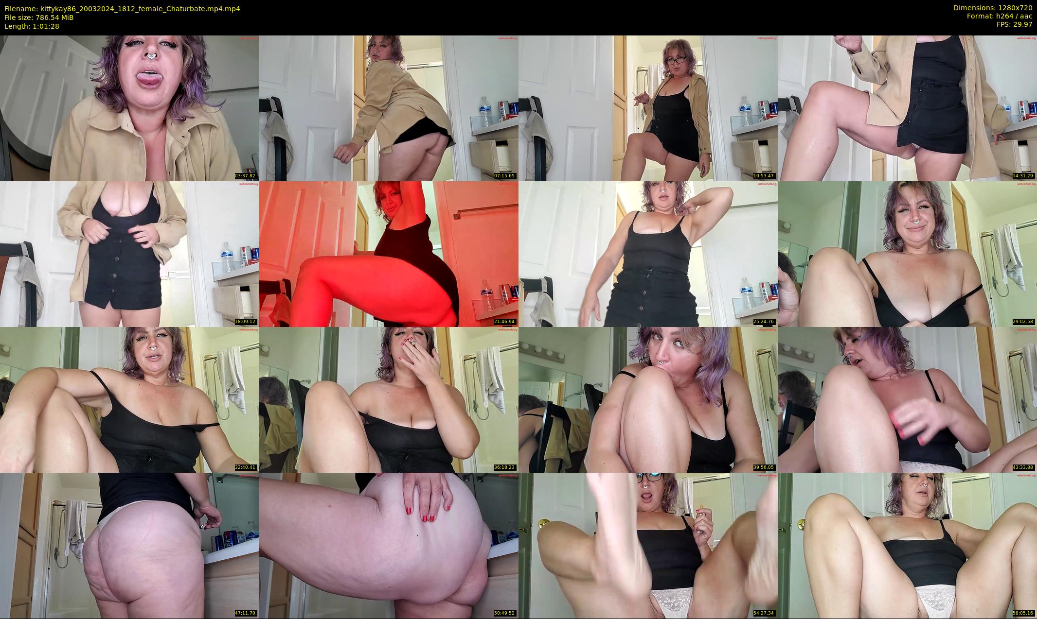 kittykay86 — 62 minute Chaturbate female cam show recording, 720p, Mar 20, 2024