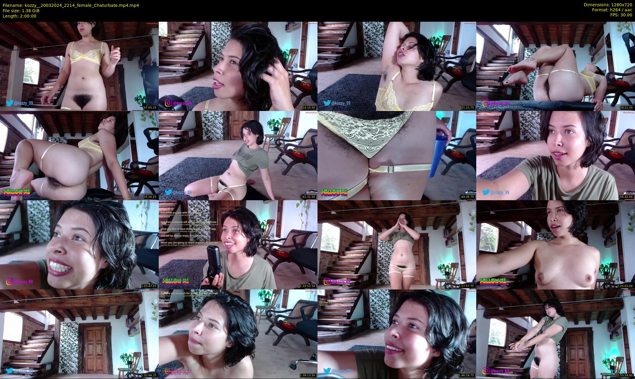 kozzy_ — 120 minute Chaturbate female cam show recording, 720p, Mar 20, 2024