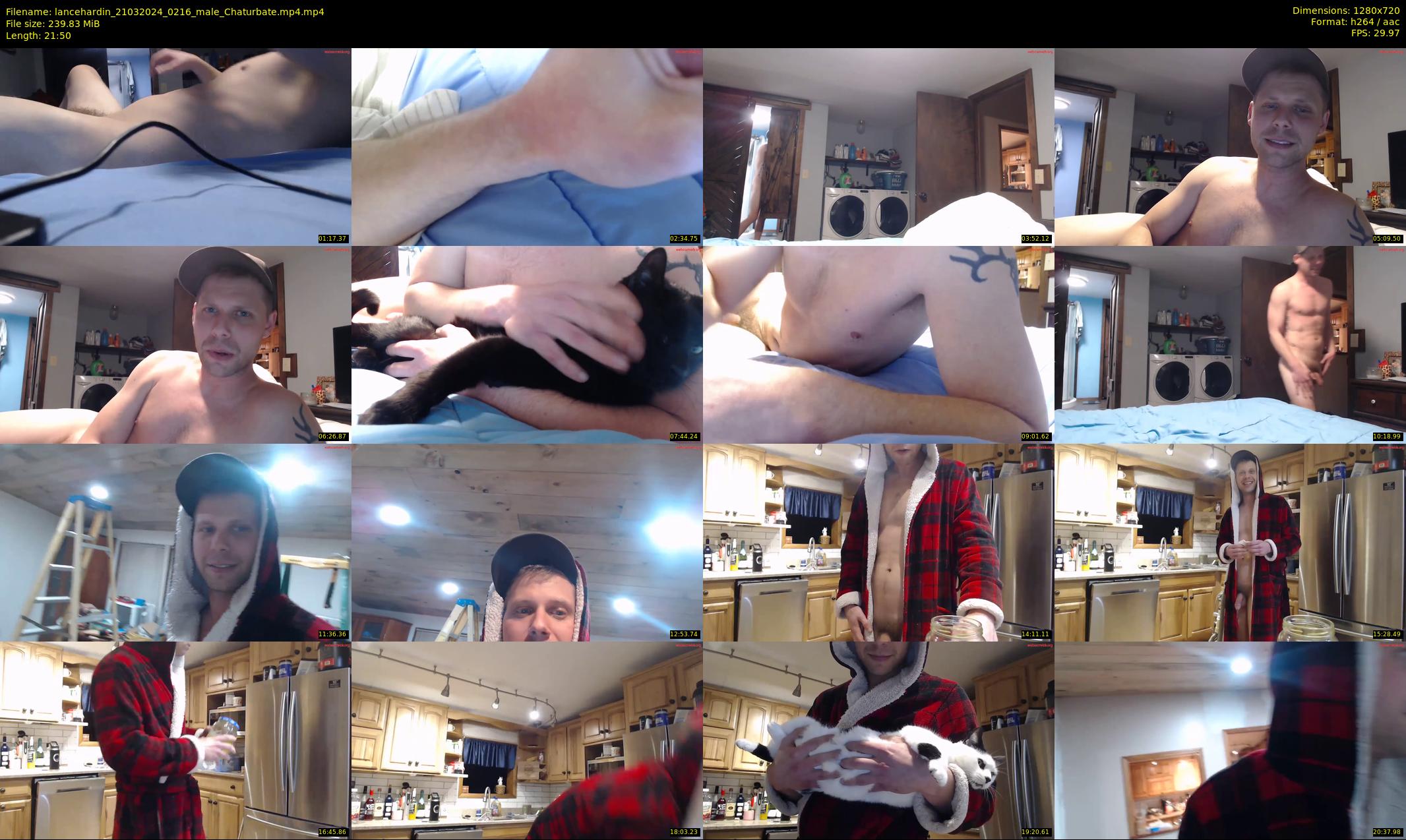 lancehardin — 22 minute Chaturbate male cam show recording, 720p, Mar 21, 2024