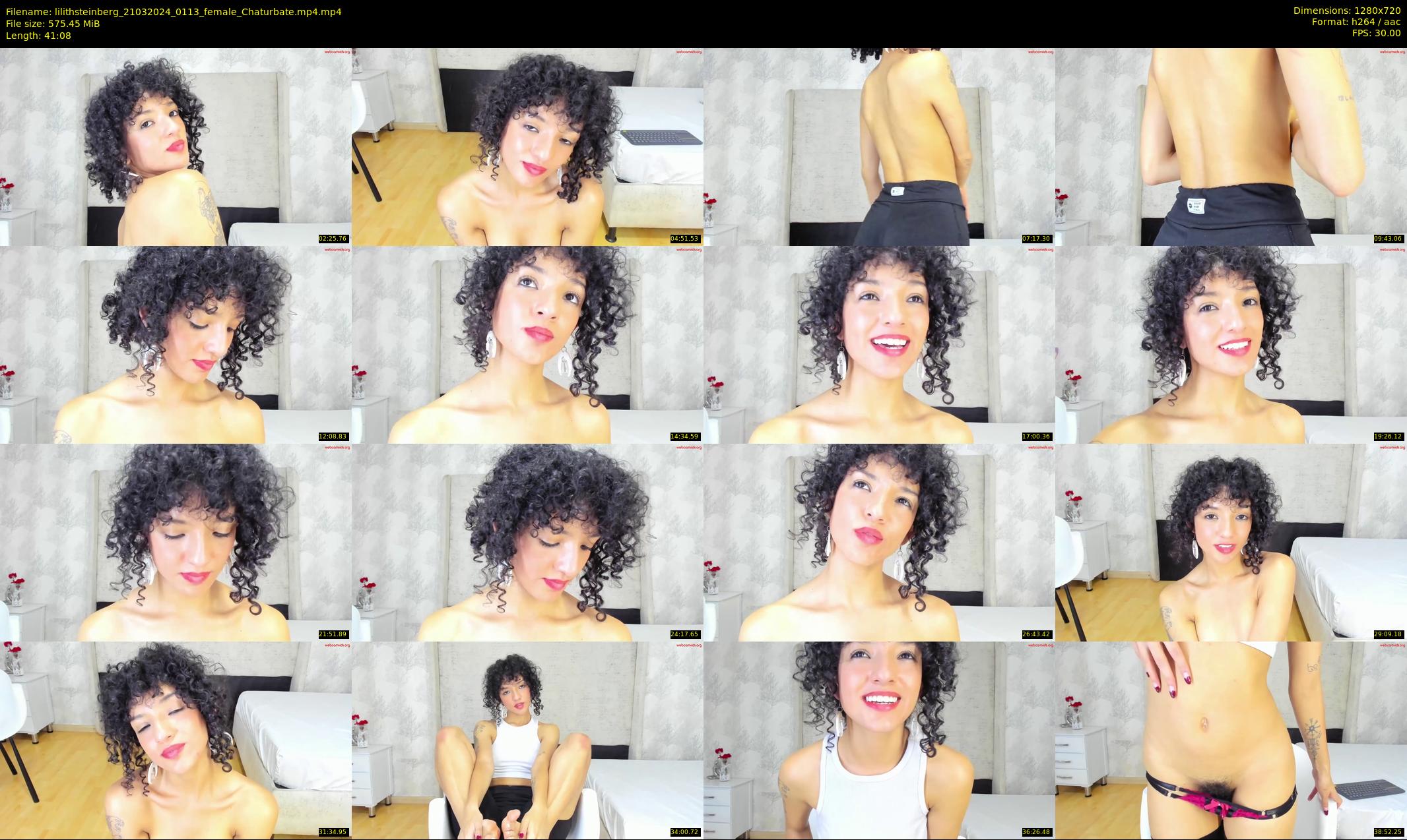 lilithsteinberg — 42 minute Chaturbate female cam show recording, 720p, Mar 21, 2024