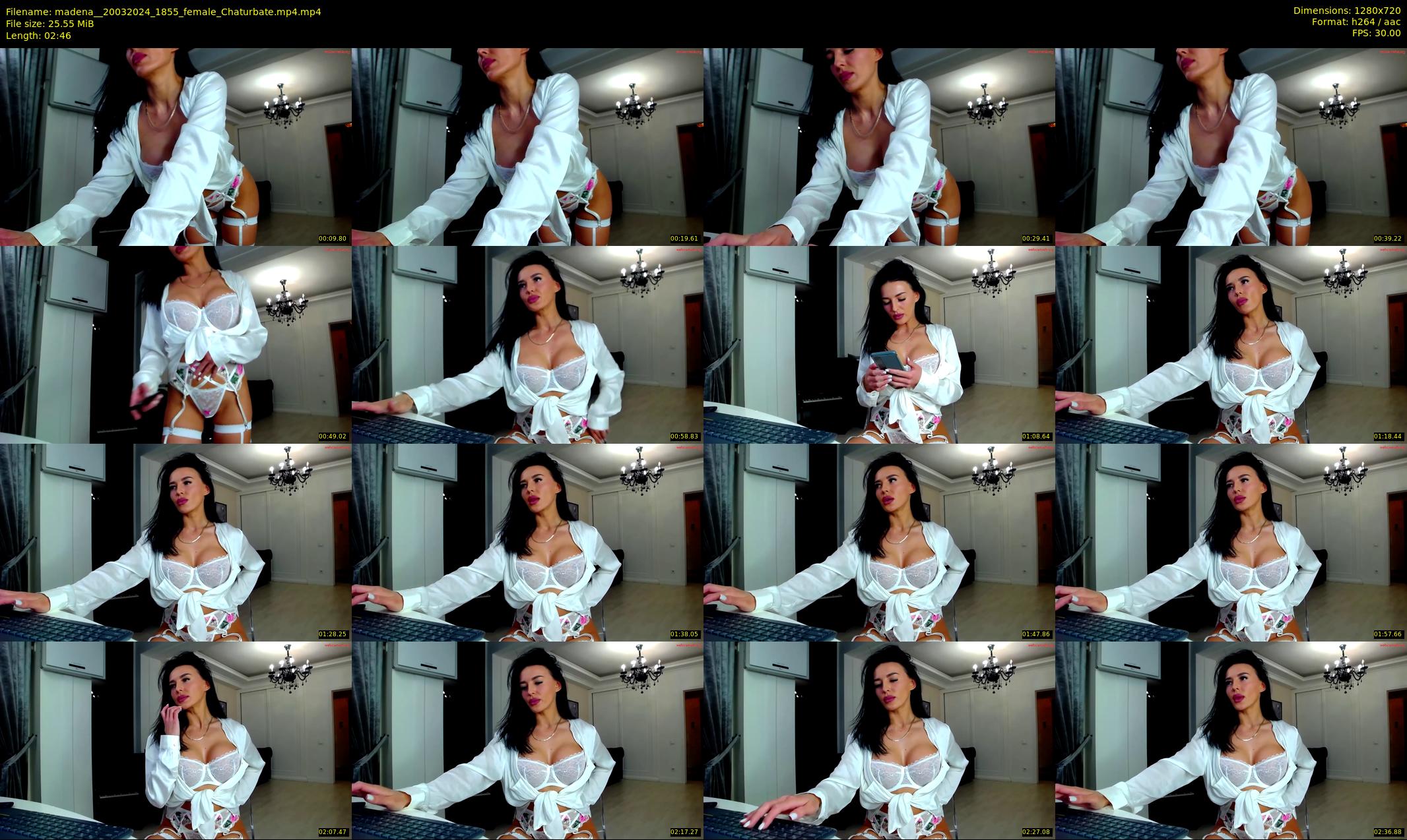 madena_ — 3 minute Chaturbate female cam show recording, 720p, Mar 20, 2024