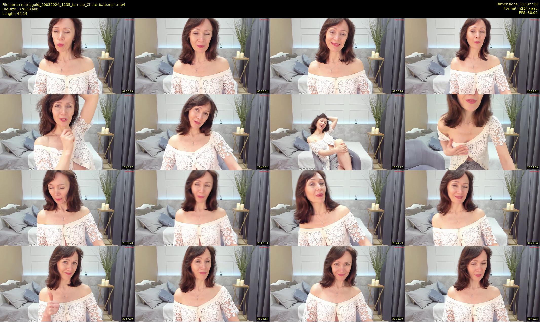 mariagold — 45 minute Chaturbate female cam show recording, 720p, Mar 20, 2024