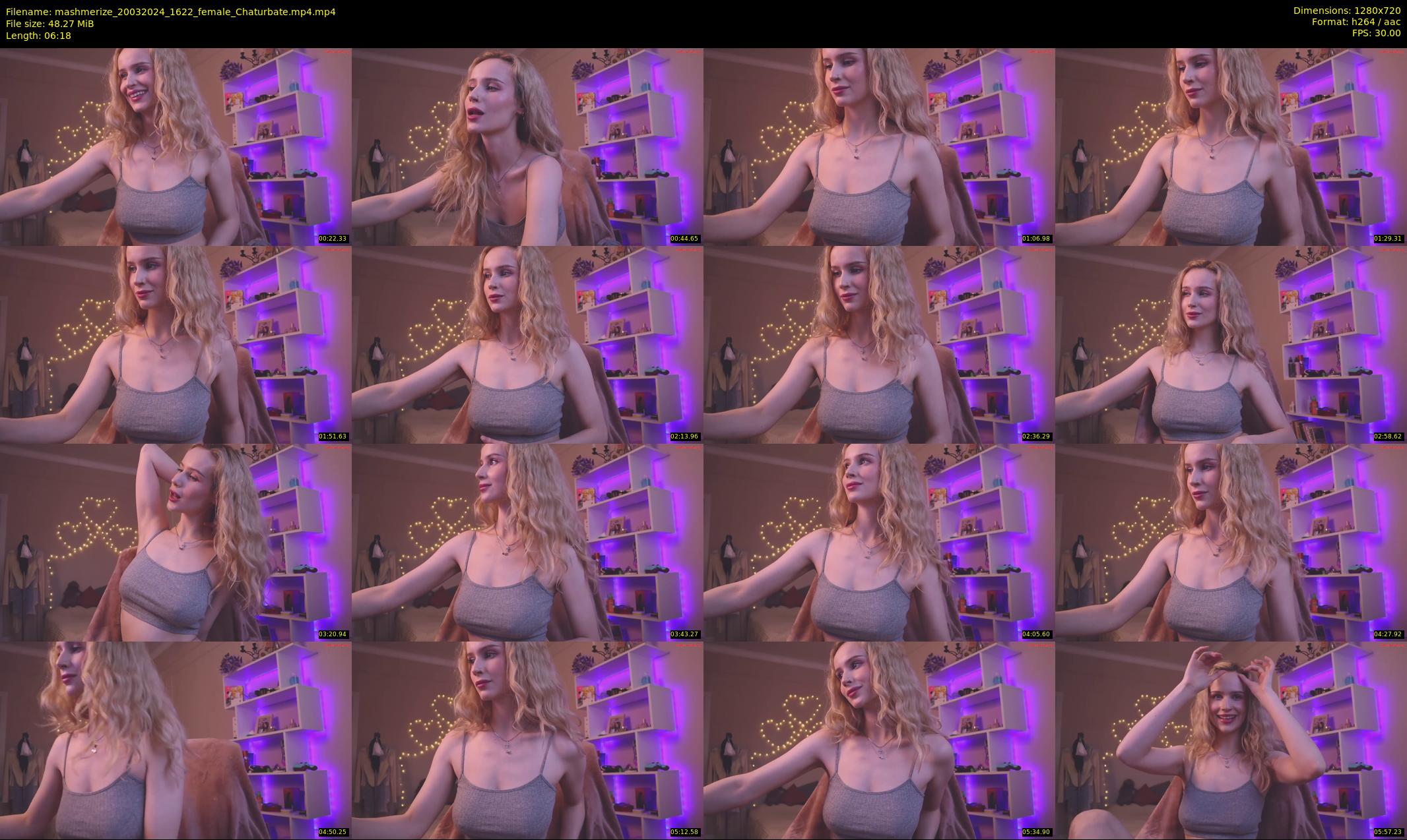 mashmerize — 7 minute Chaturbate female cam show recording, 720p, Mar 20, 2024