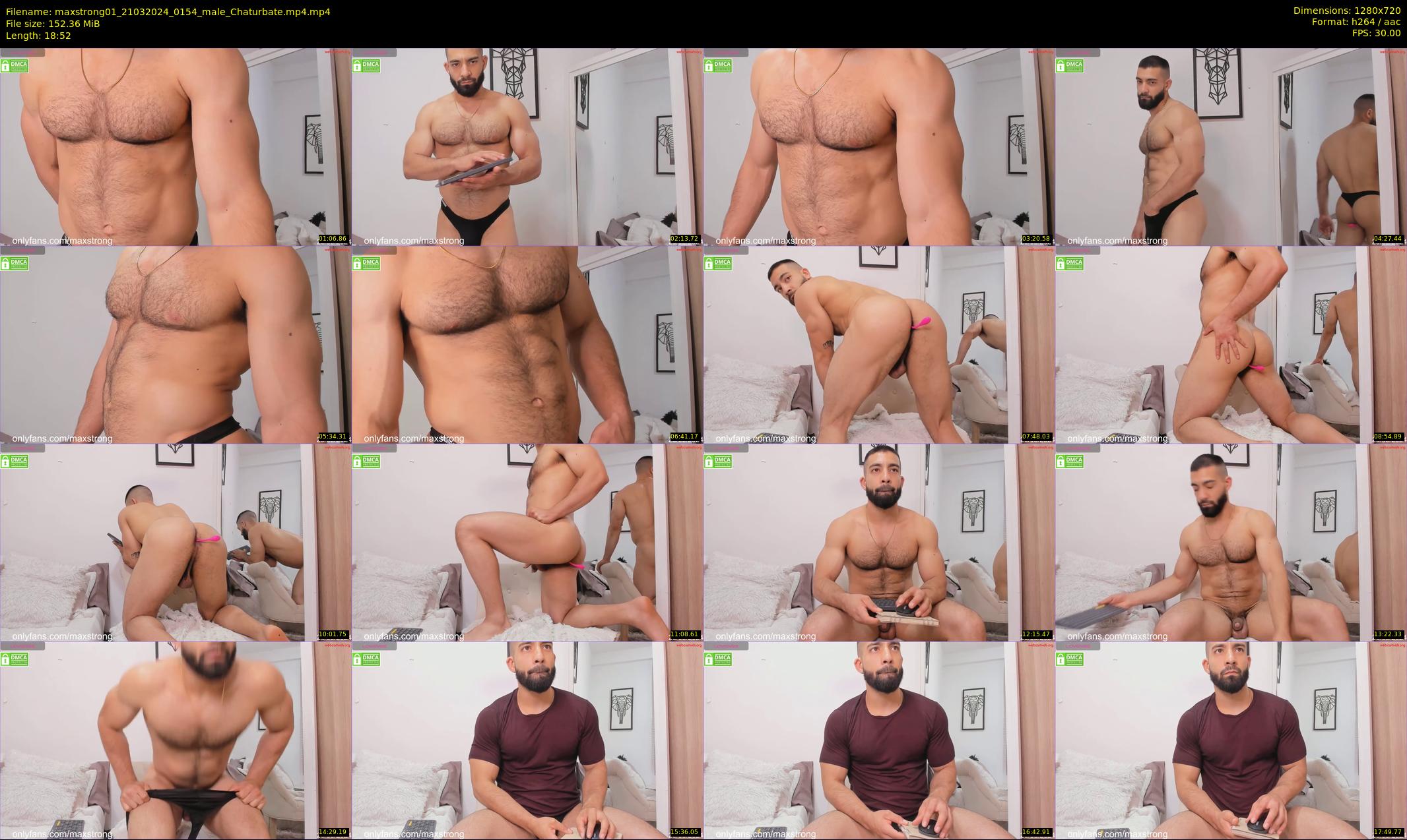 maxstrong01 — 19 minute Chaturbate male cam show recording, 720p, Mar 21, 2024