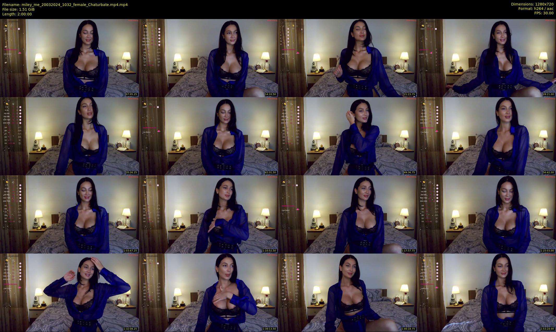 miley_me — 120 minute Chaturbate female cam show recording, 720p, Mar 20, 2024