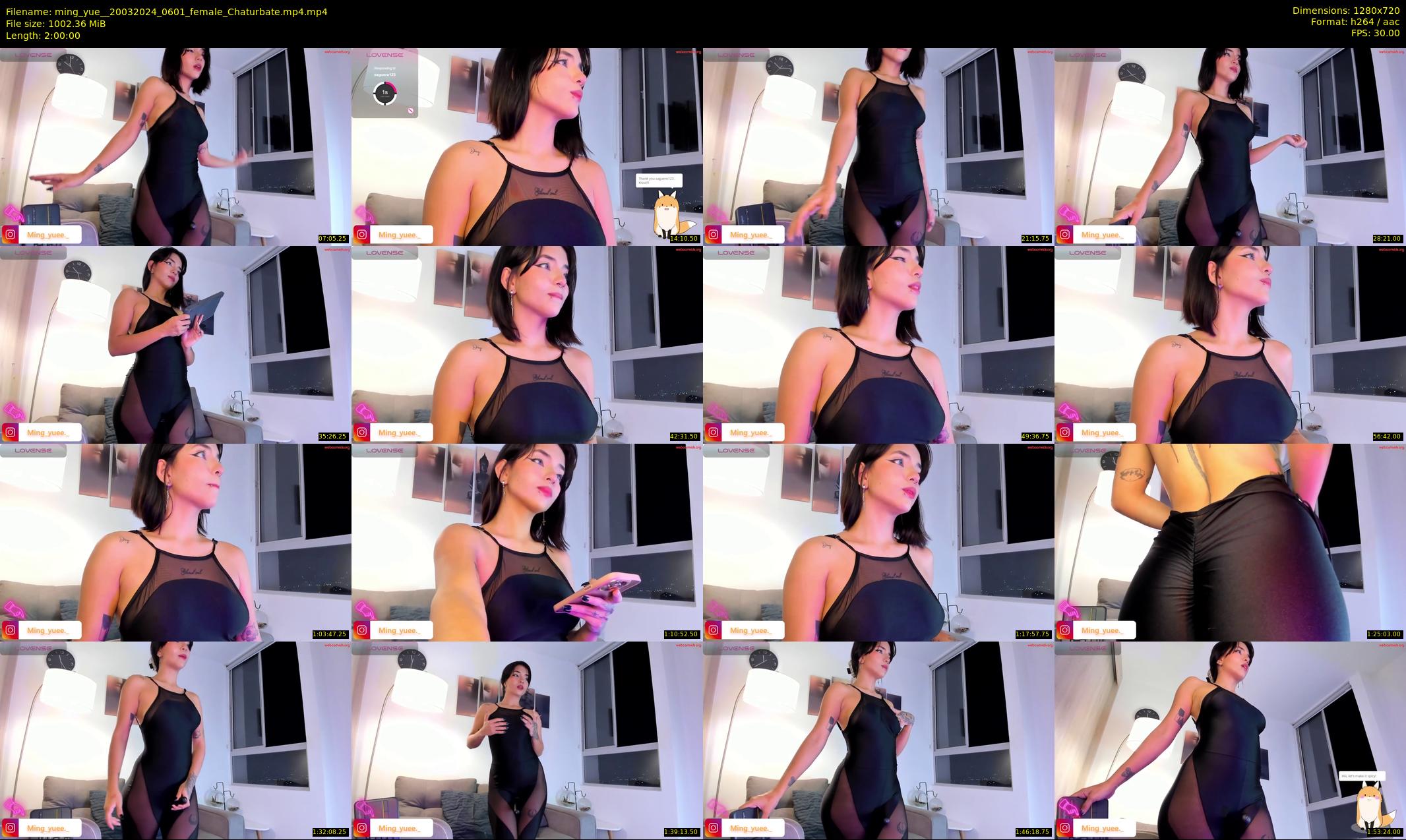 ming_yue_ — 120 minute Chaturbate female cam show recording, 720p, Mar 20, 2024