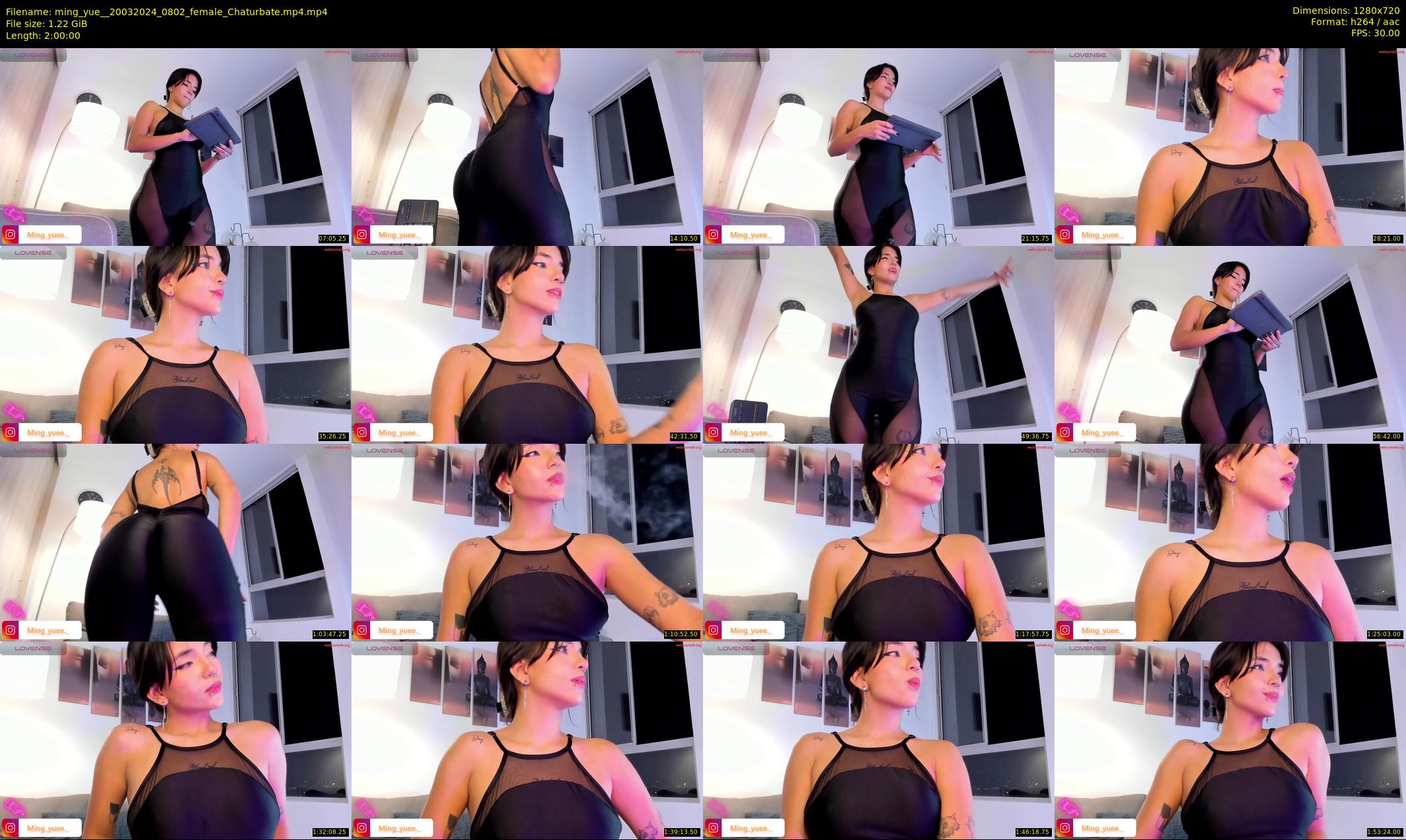 ming_yue_ — 120 minute Chaturbate female cam show recording, 720p, Mar 20, 2024