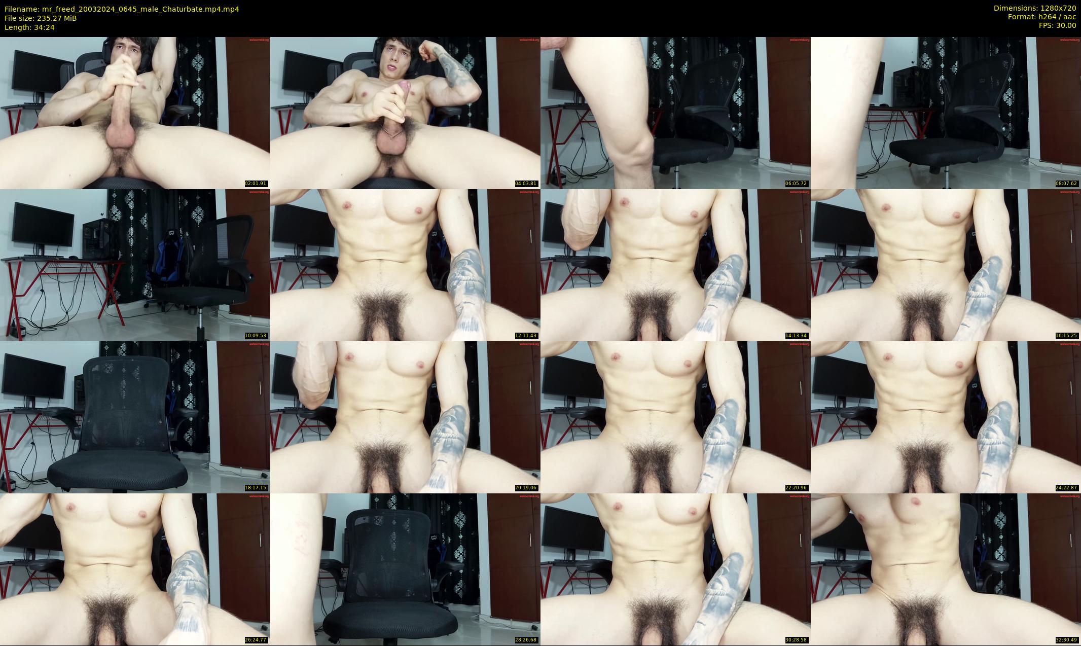mr_freed — 35 minute Chaturbate male cam show recording, 720p, Mar 20, 2024