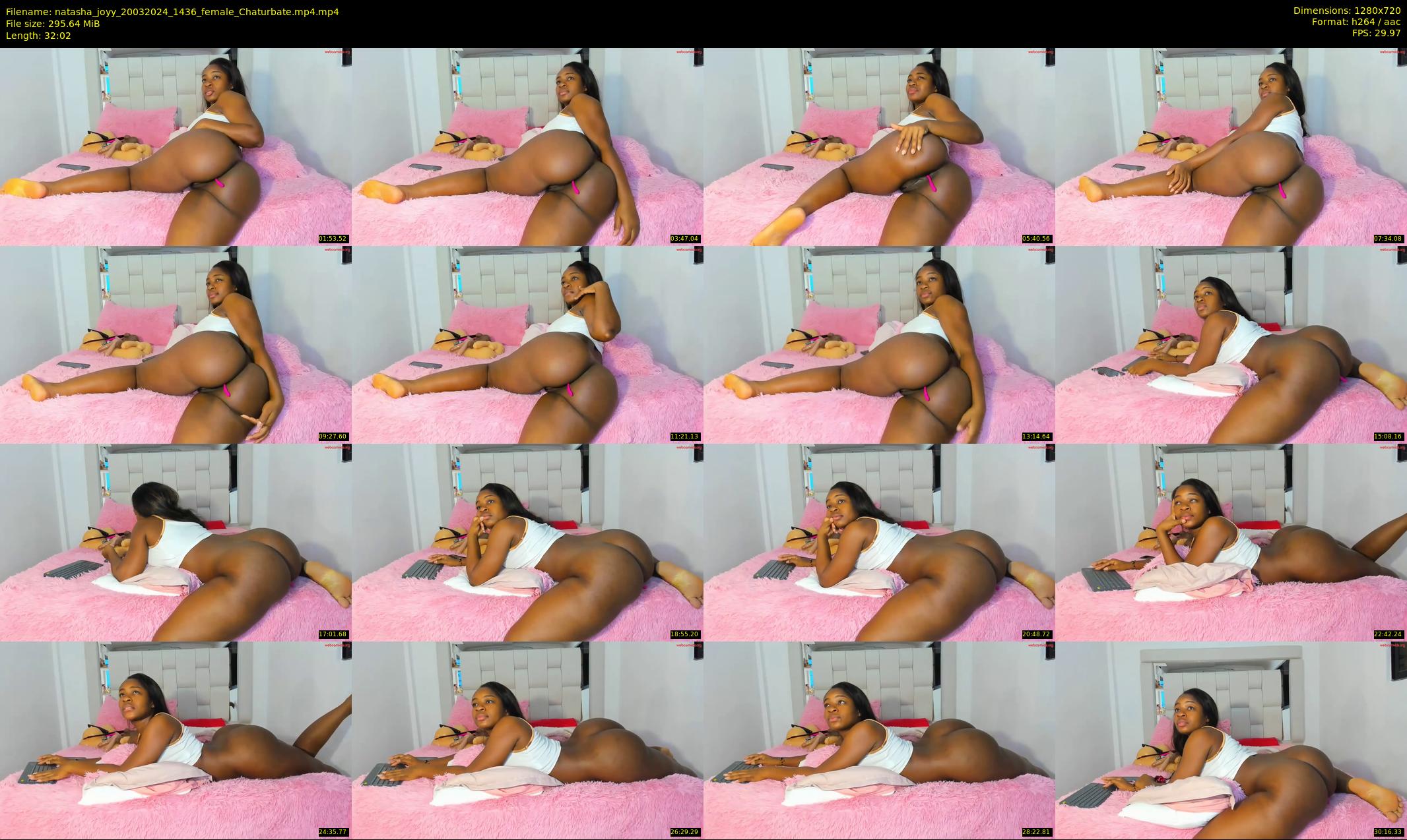 natasha_joyy — 33 minute Chaturbate female cam show recording, 720p, Mar 20, 2024