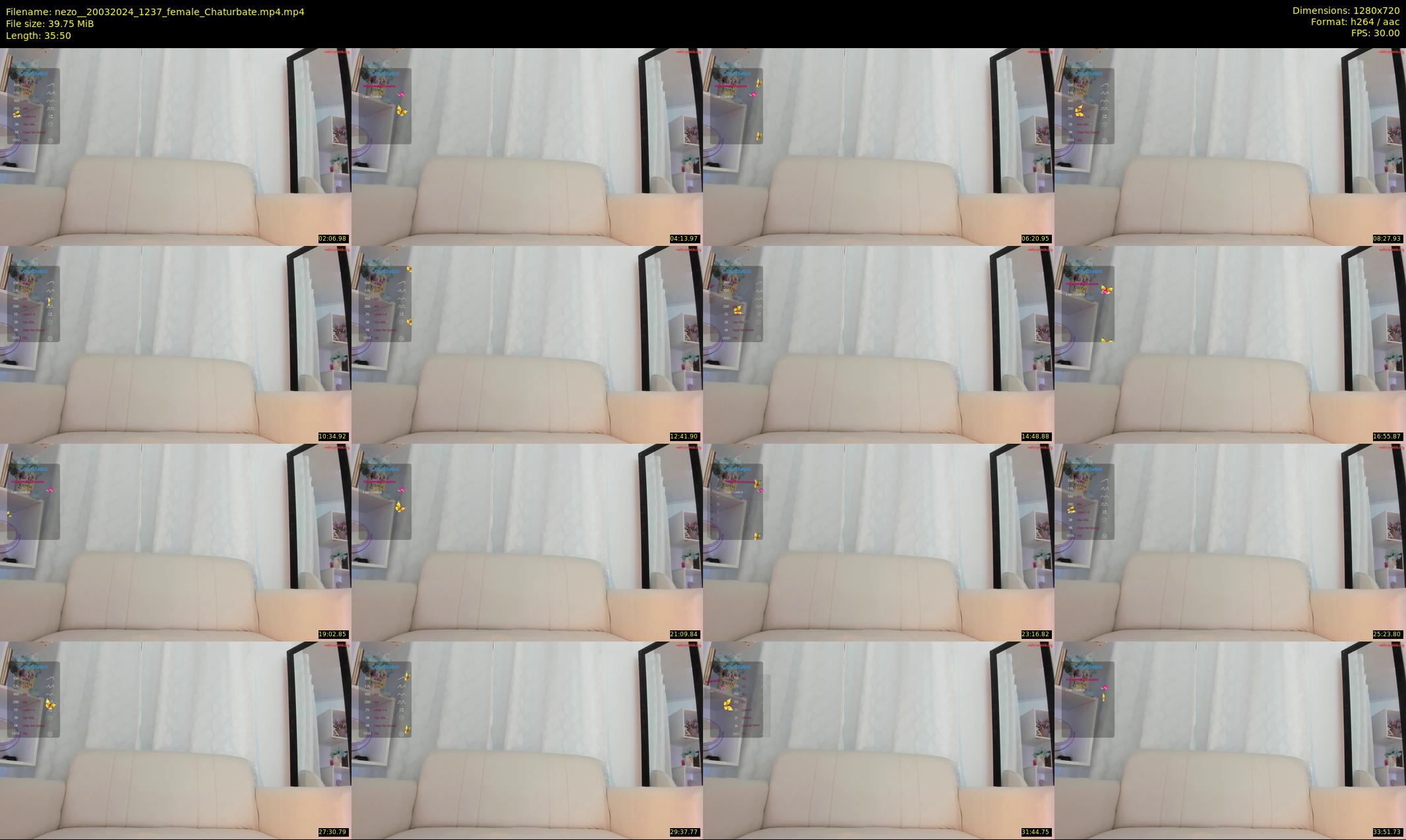 nezo_ — 36 minute Chaturbate female cam show recording, 720p, Mar 20, 2024