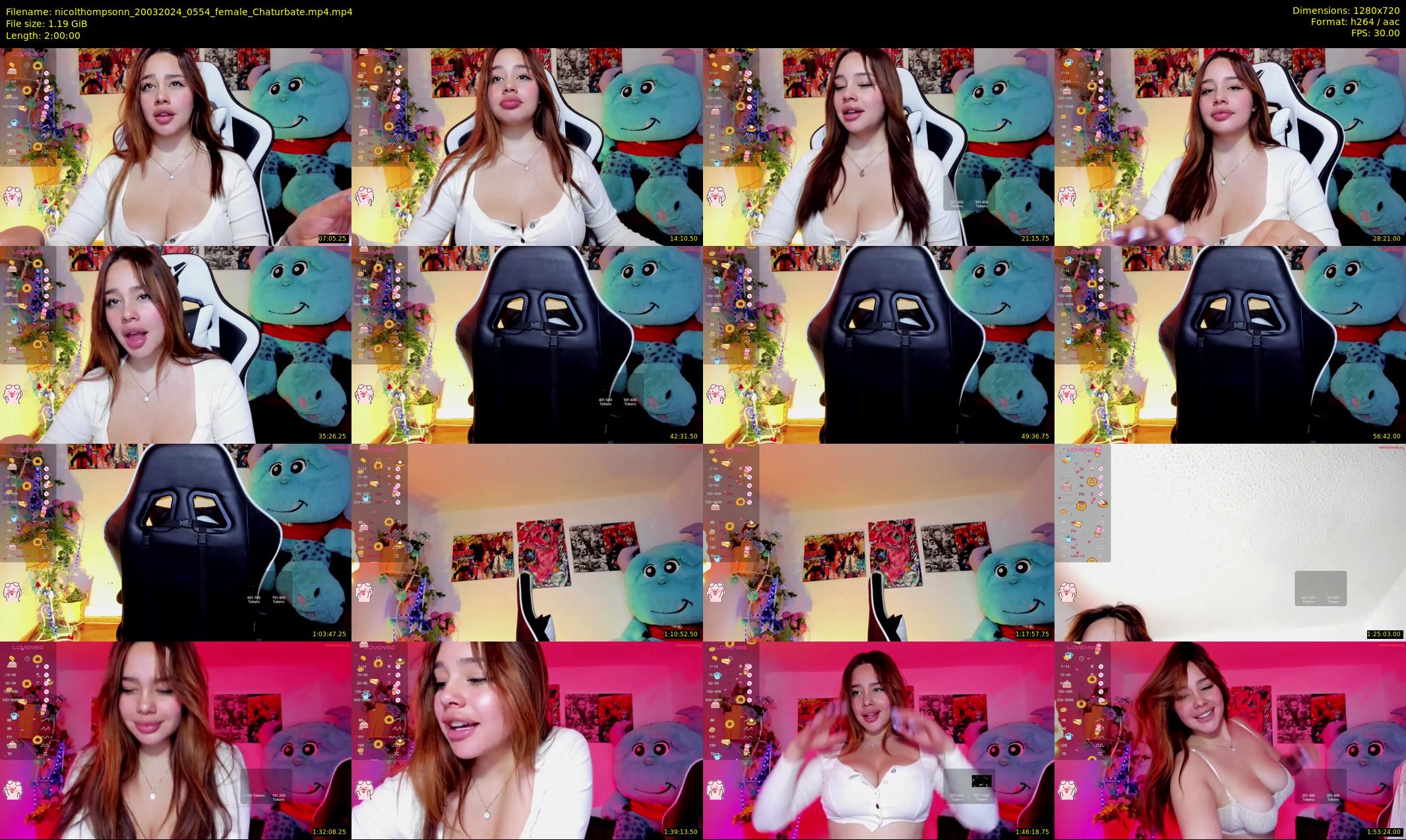 nicolthompsonn — 120 minute Chaturbate female cam show recording, 720p, Mar 20, 2024