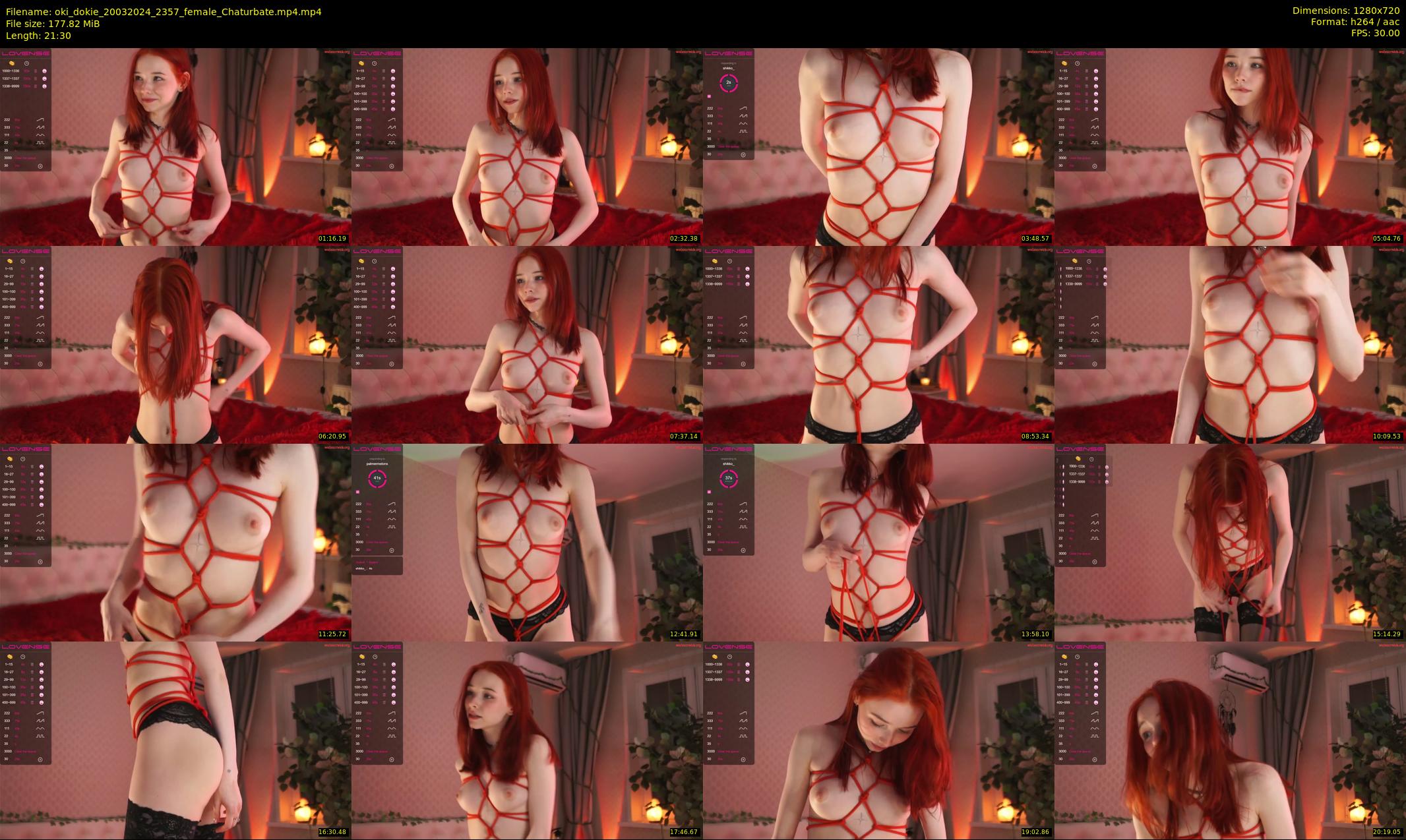oki_dokie — 22 minute Chaturbate female cam show recording, 720p, Mar 20, 2024