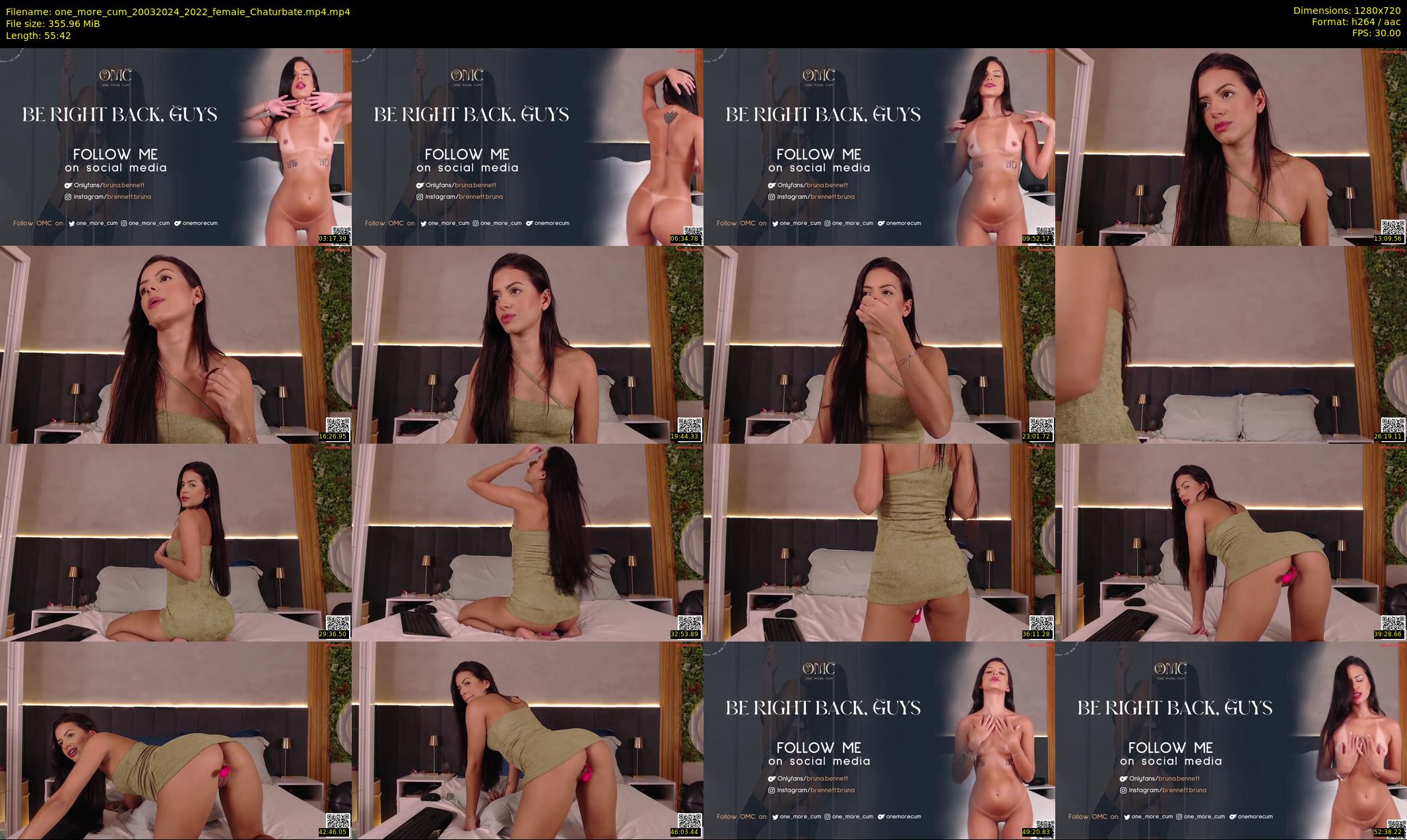 one_more_cum — 56 minute Chaturbate couple cam show recording, 720p, Mar 20, 2024