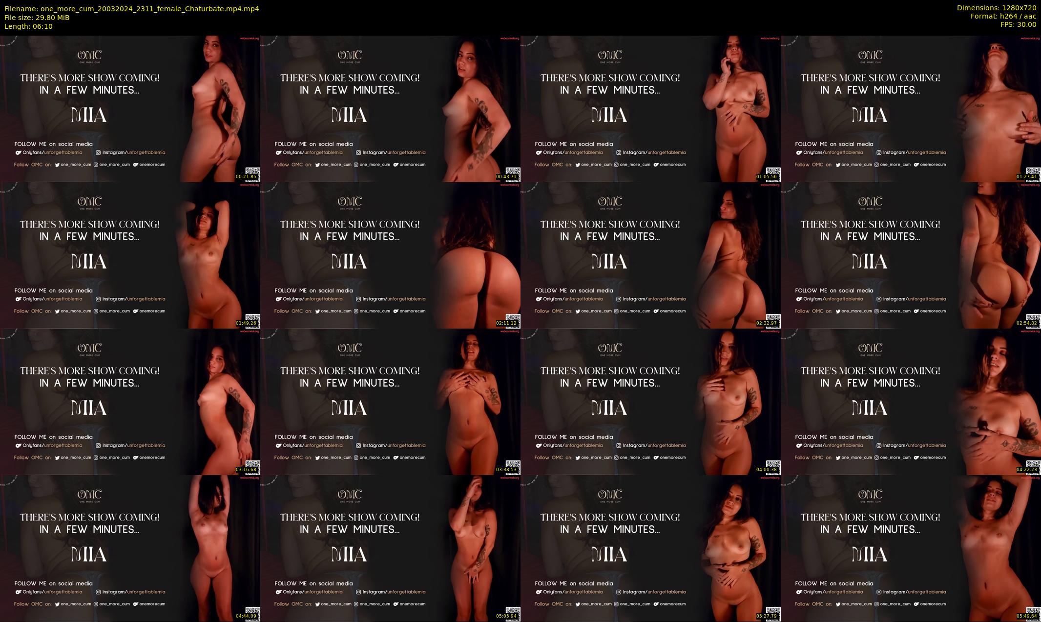 one_more_cum — 7 minute Chaturbate couple cam show recording, 720p, Mar 20, 2024