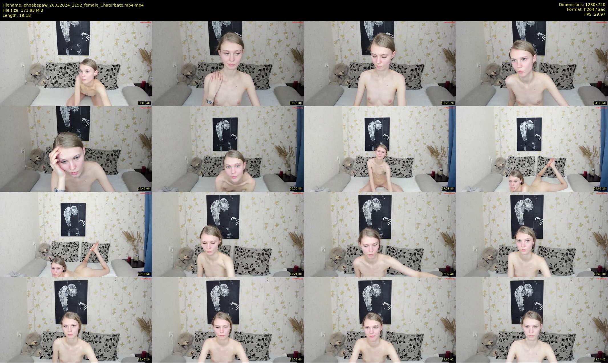 phoebepaw — 20 minute Chaturbate female cam show recording, 720p, Mar 20, 2024