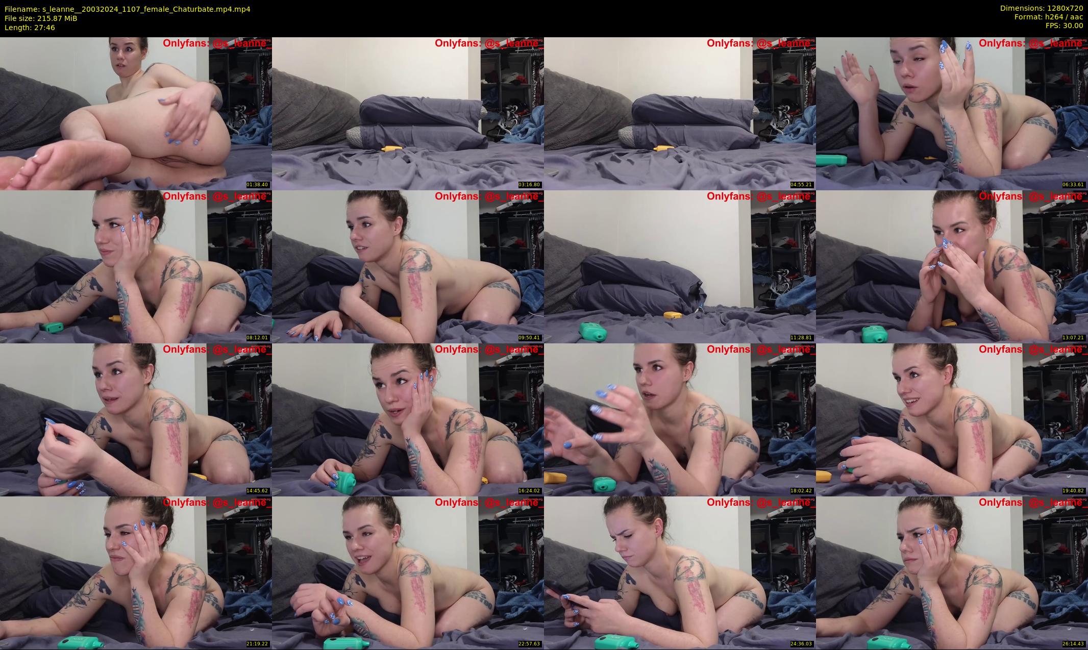 s_leanne_ — 28 minute Chaturbate female cam show recording, 720p, Mar 20, 2024