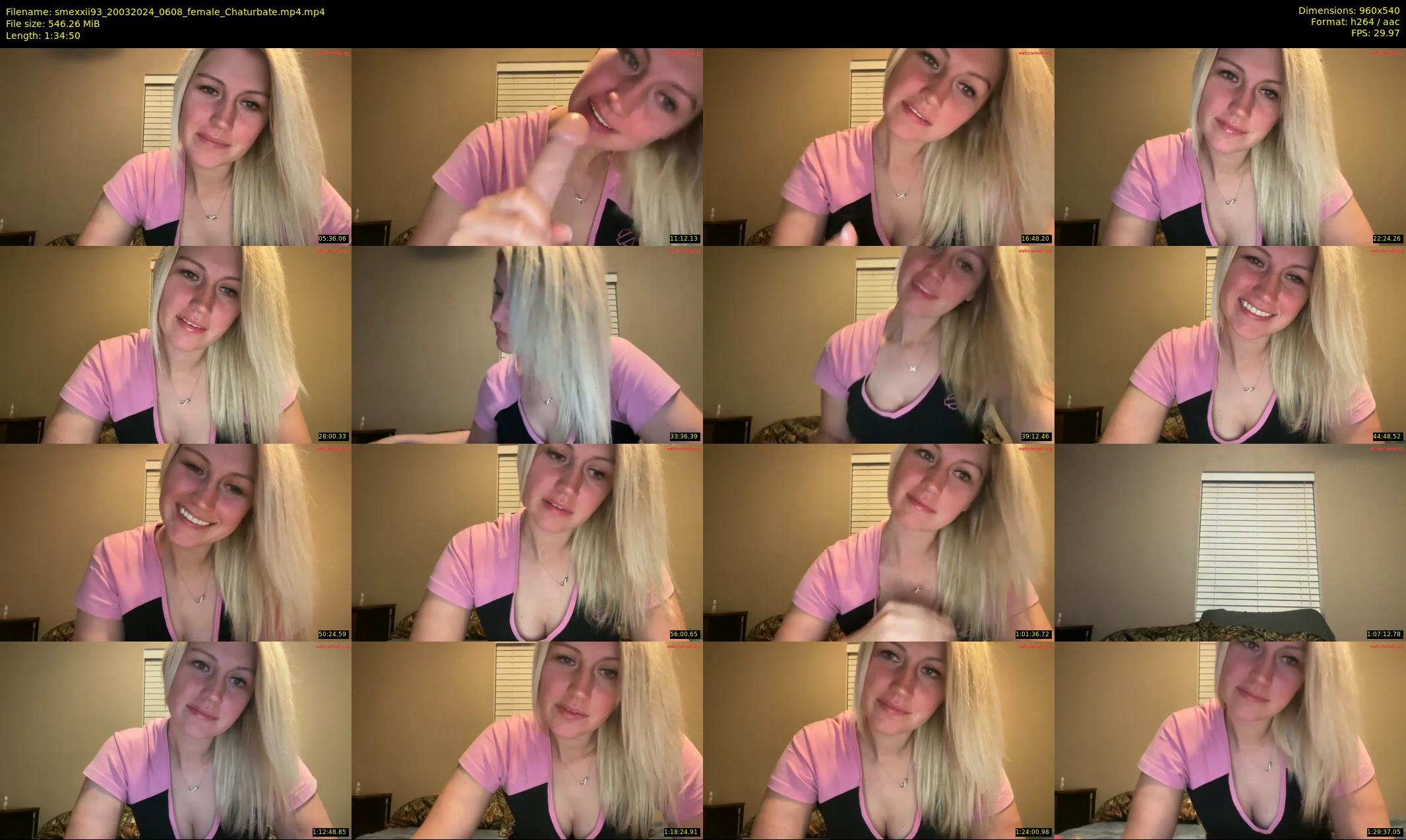 smexxii93 — 95 minute Chaturbate female cam show recording, 480p, Mar 20, 2024