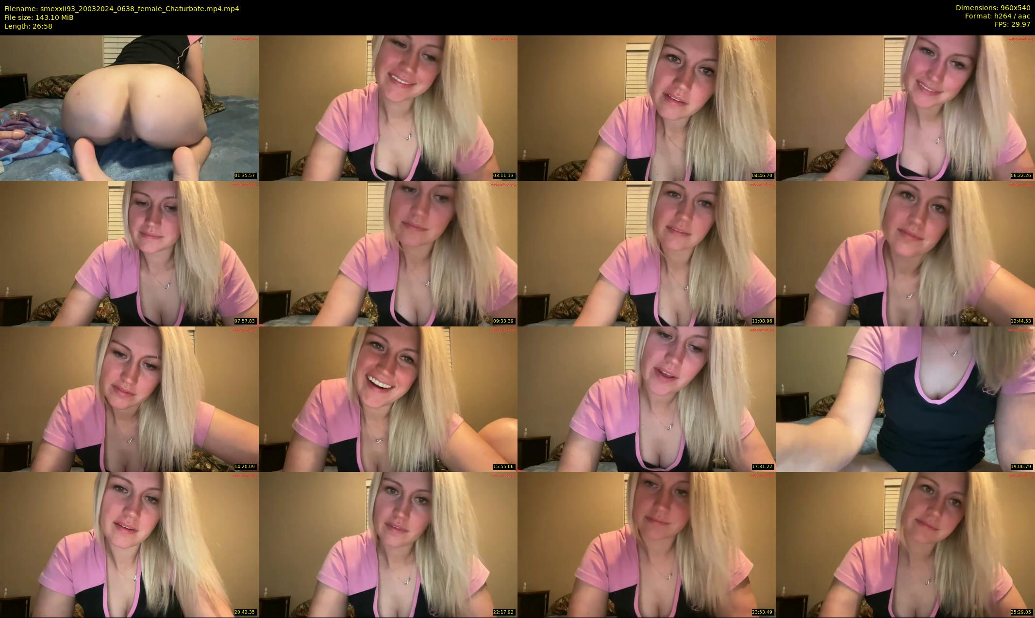 smexxii93 — 27 minute Chaturbate female cam show recording, 480p, Mar 20, 2024