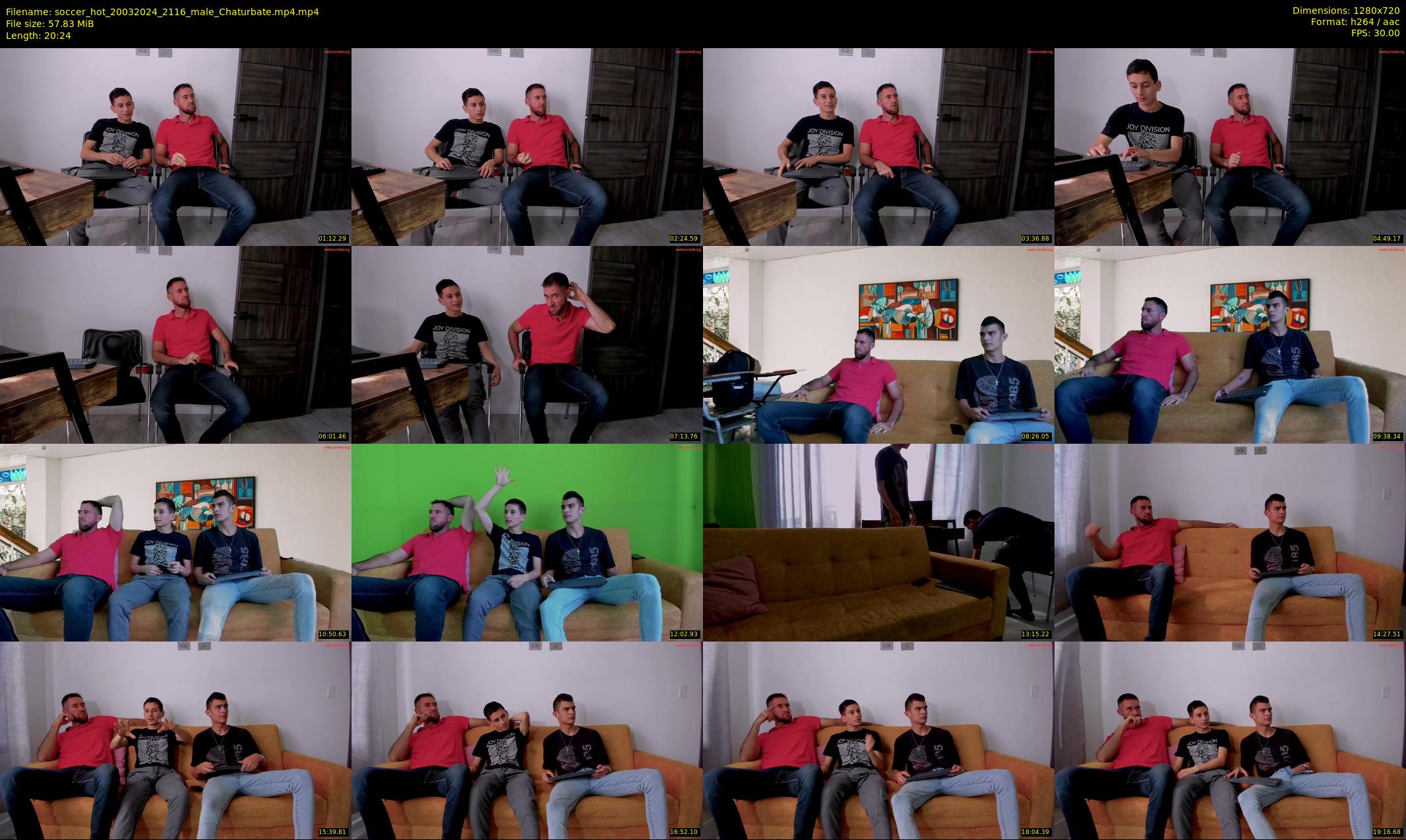 soccer_hot — 21 minute Chaturbate male cam show recording, 720p, Mar 20, 2024