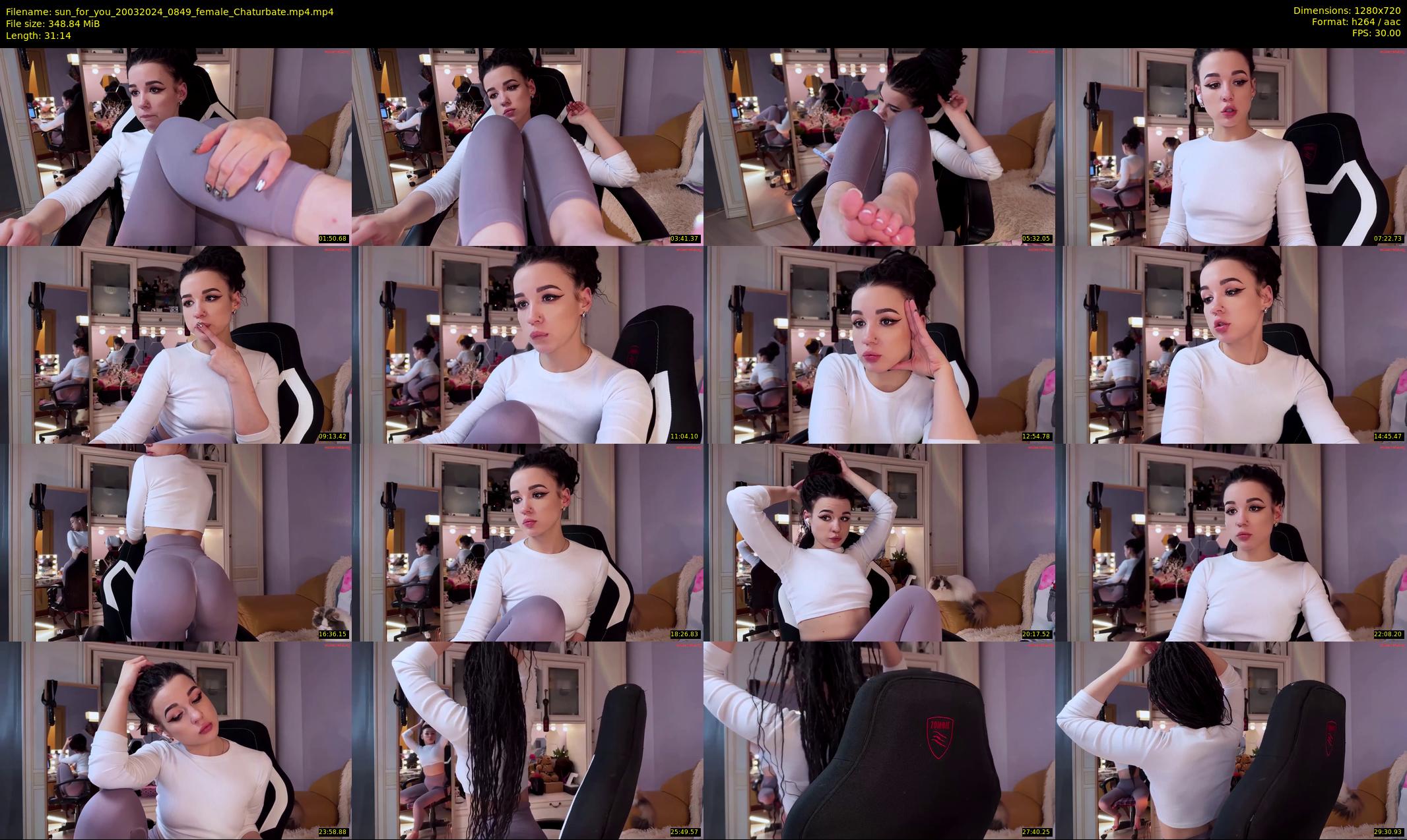 sun_for_you — 32 minute Chaturbate female cam show recording, 720p, Mar 20, 2024