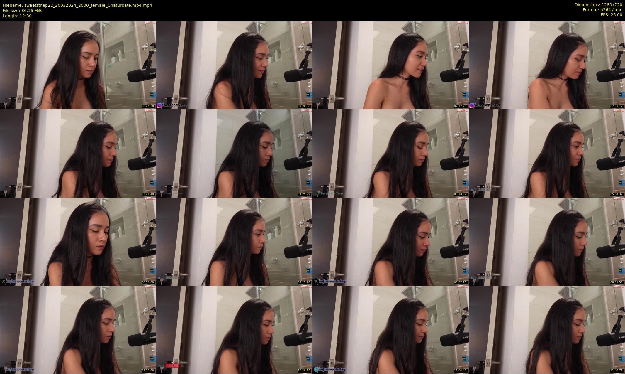 sweetsthep22 — 13 minute Chaturbate female cam show recording, 720p, Mar 20, 2024