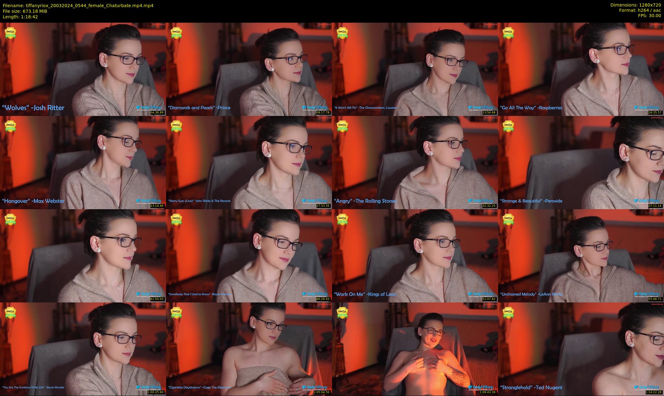 tiffanyriox — 79 minute Chaturbate female cam show recording, 720p, Mar 20, 2024