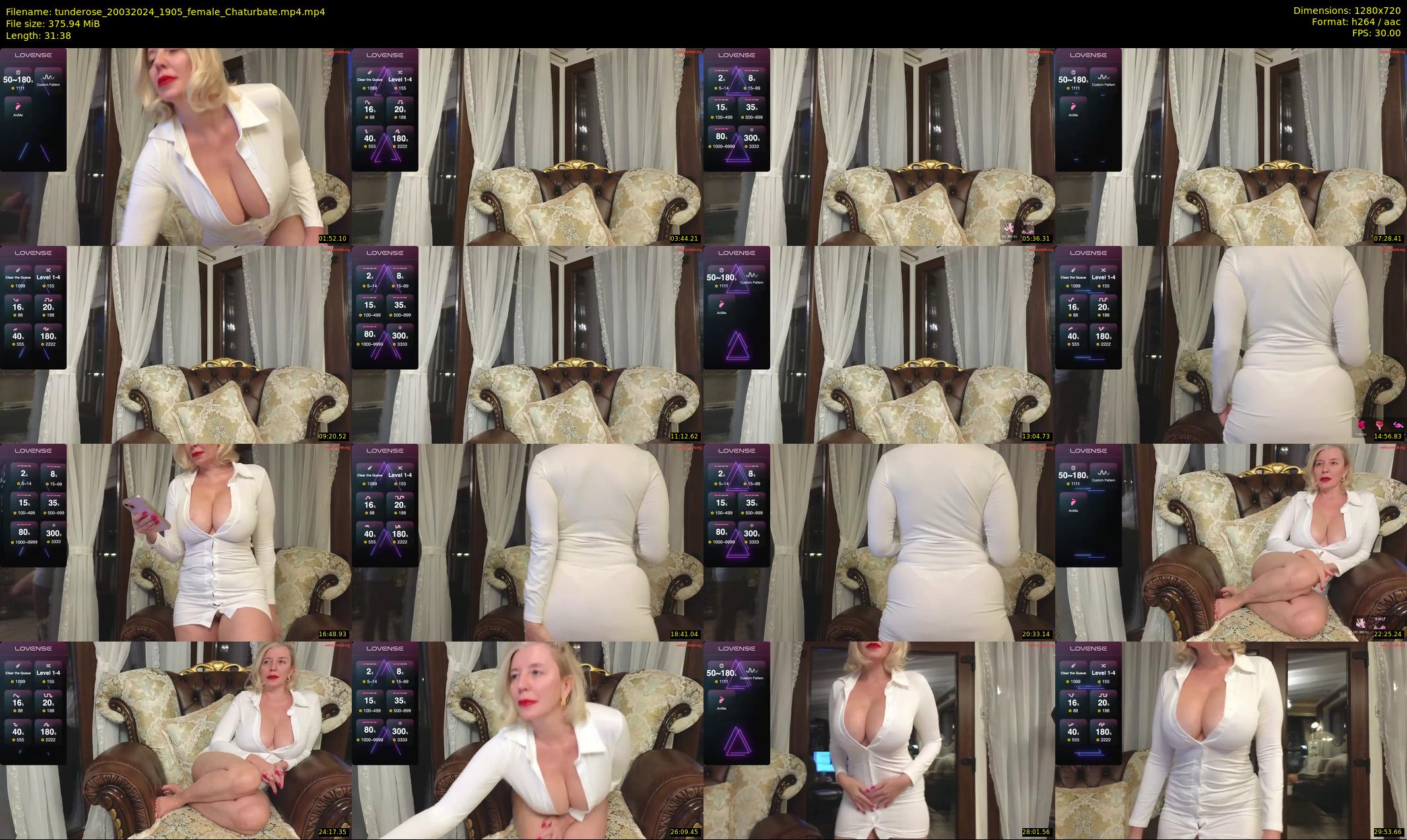 tunderose — 32 minute Chaturbate female cam show recording, 720p, Mar 20, 2024
